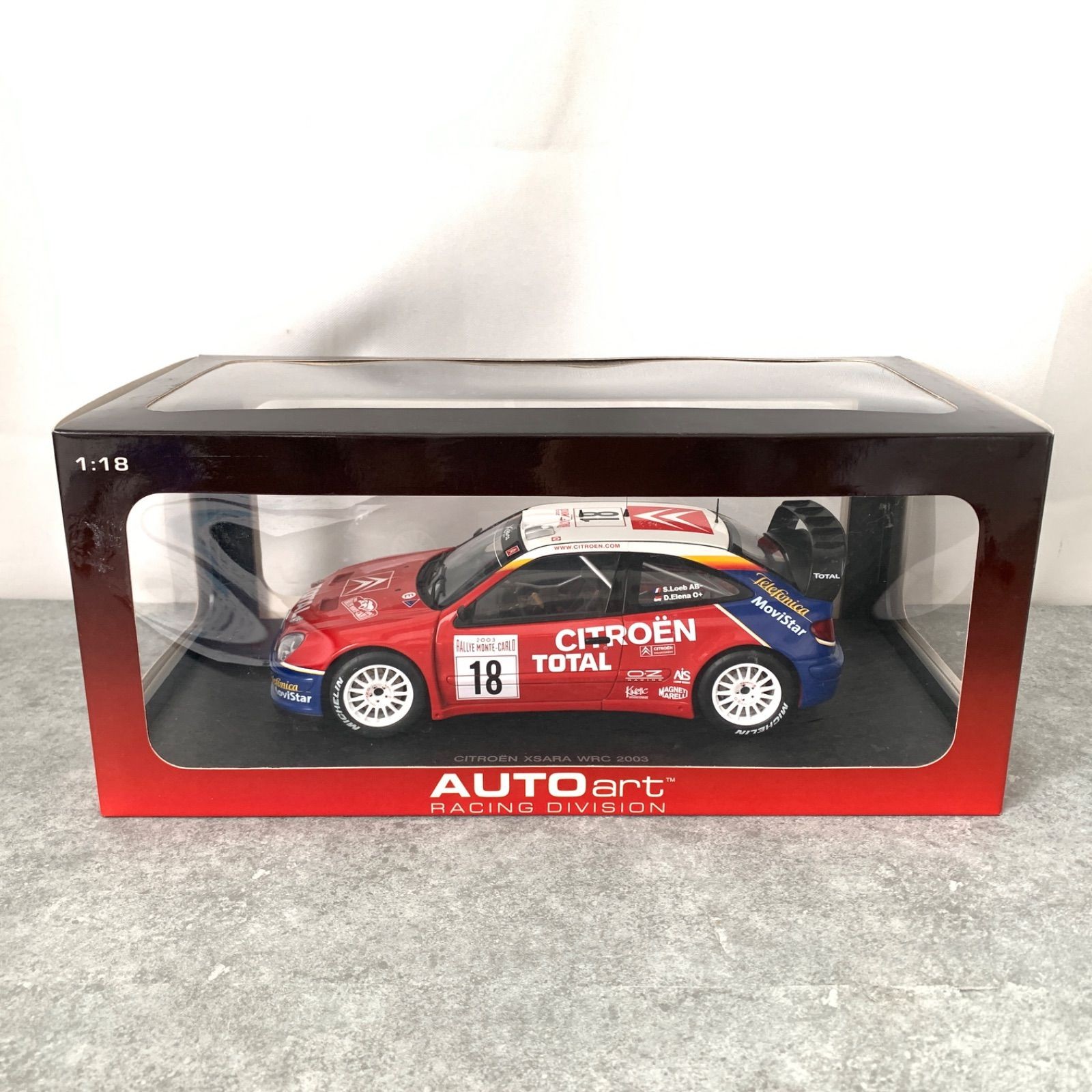 AUTOart Racing Division 1:18 Scale Mini Car Model Unopened M80206-3