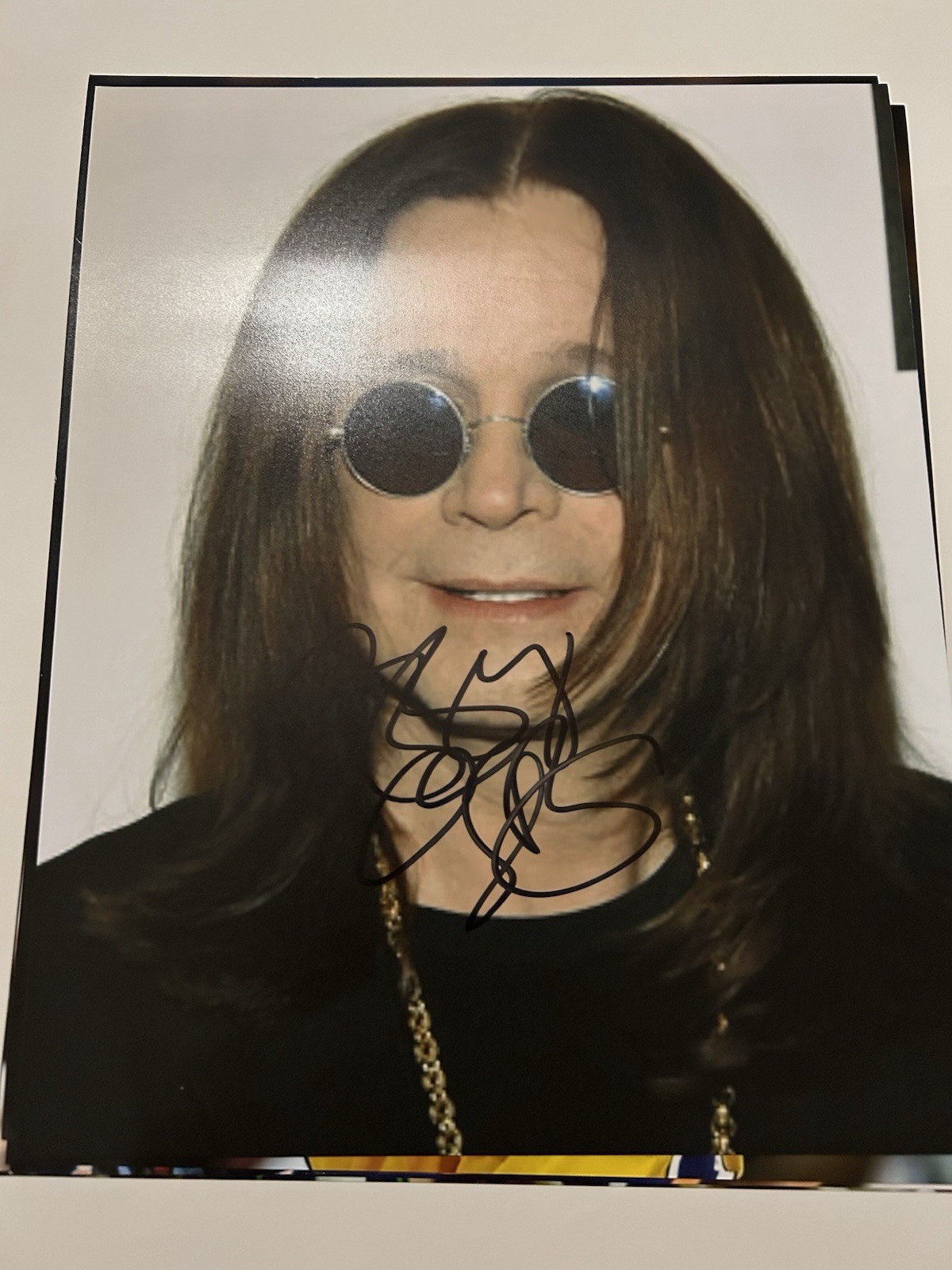 Ozzy Osbourne 8 X 10 Autograph Photo With Coa