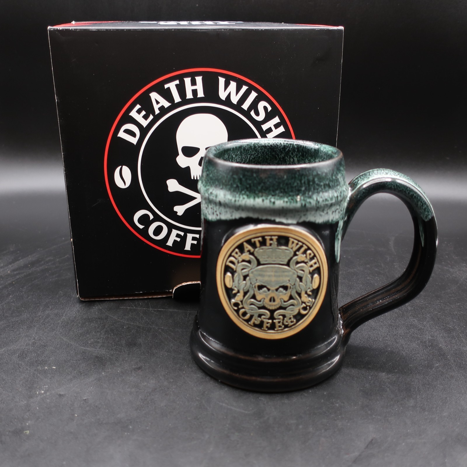 DEATH WISH COFFEE CO. ST. PATRICK\'S DAY MEDUSA 2017 MUG CUP 165/5000 Deneen
