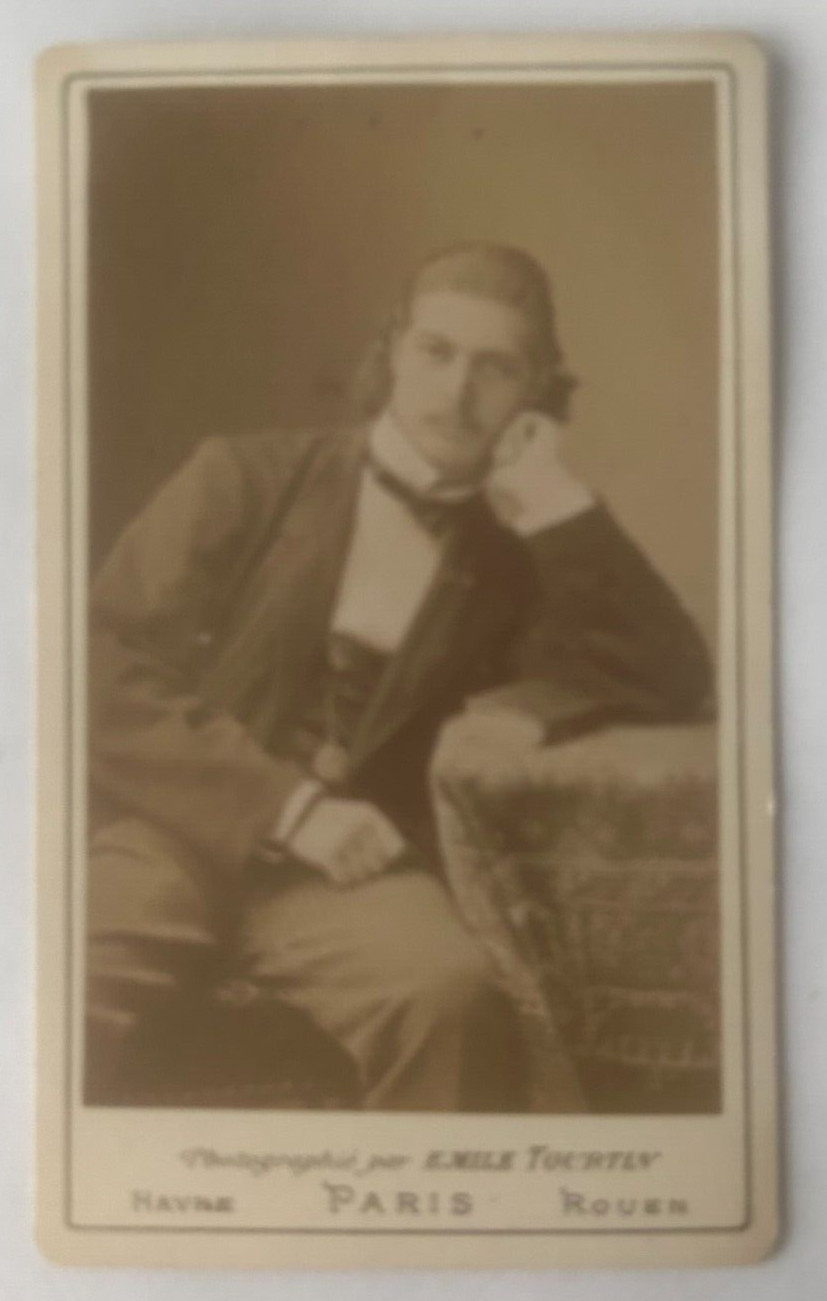 Charles Sylvain Giuseppe Garibaldi\'s Agent (Mandatairie) Inscribed Signed Photo