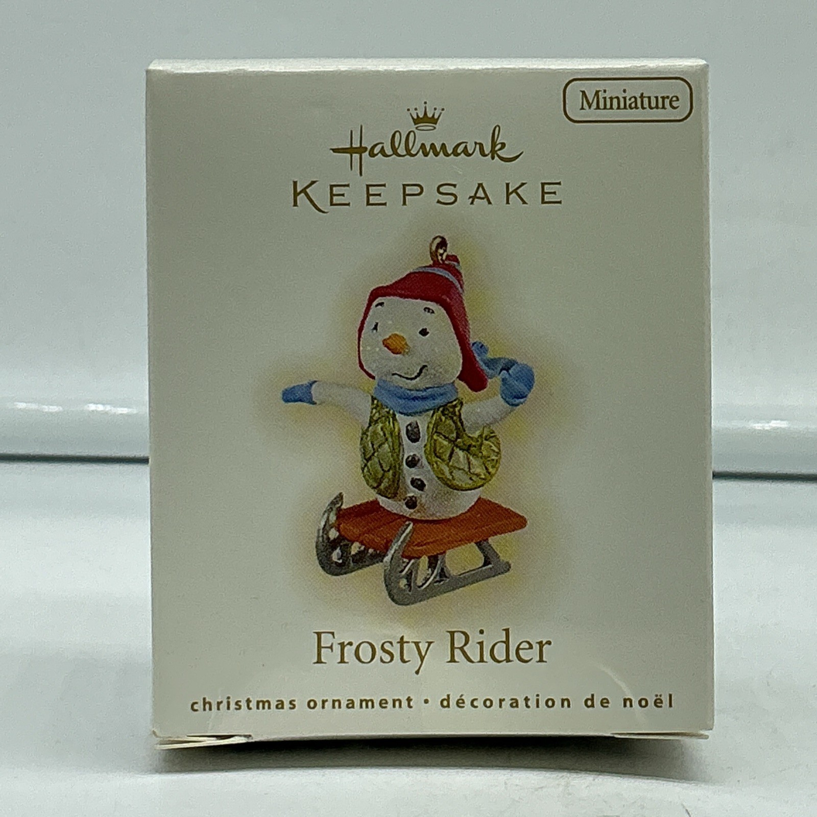 2009 Hallmark Frosty Rider Keepsake Miniature Ornament - 