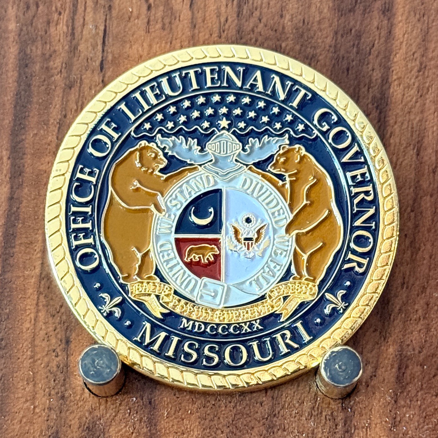 Missouri Office Of Lieutenant Governor Michael L Parson Challenge Coin  W#18