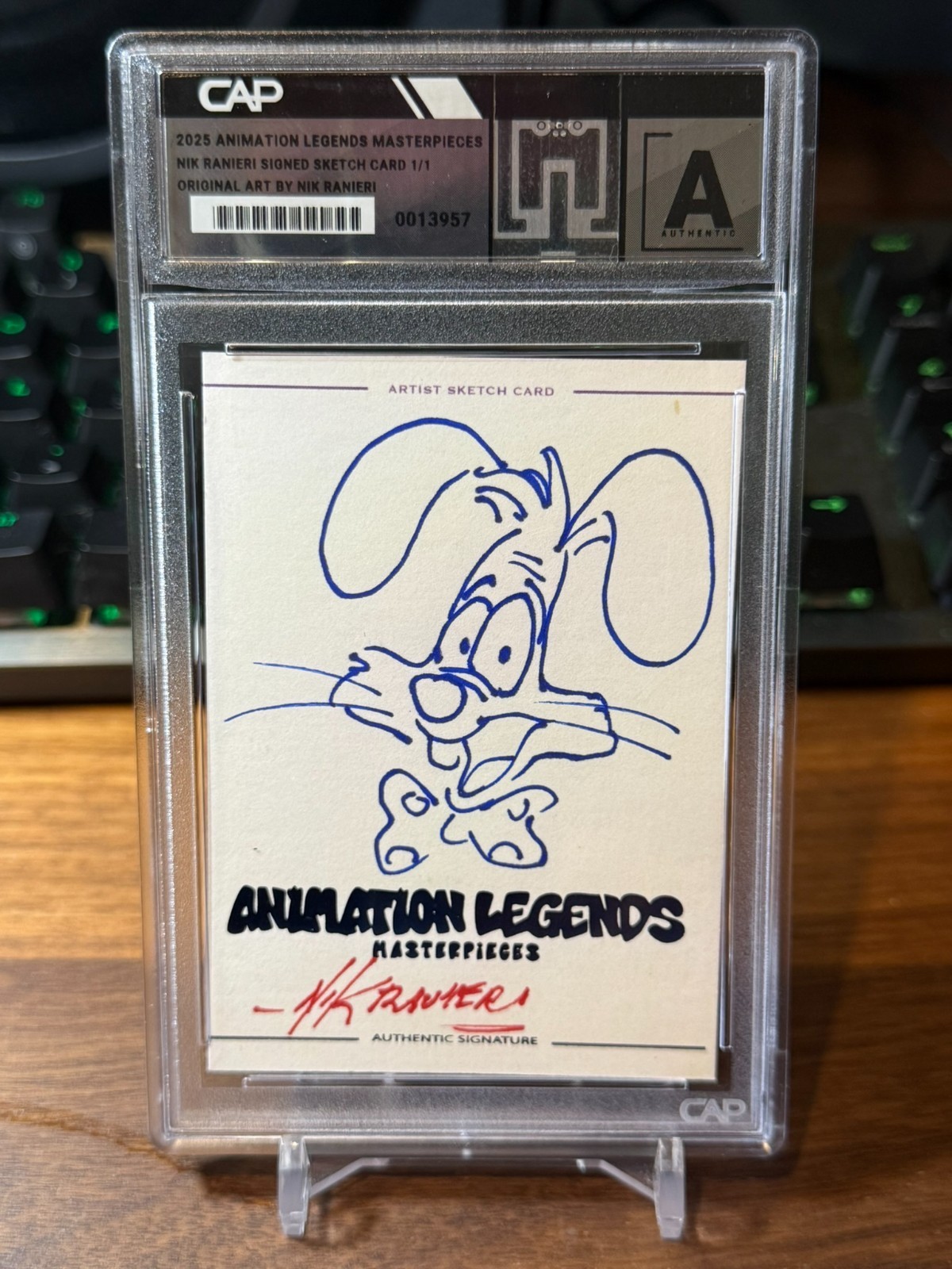 2025 Animation Legends - “Roger Rabit” - Sketch Card - \ 2025 Animation Legends - “Roger Rabit” - Sketch Card - \