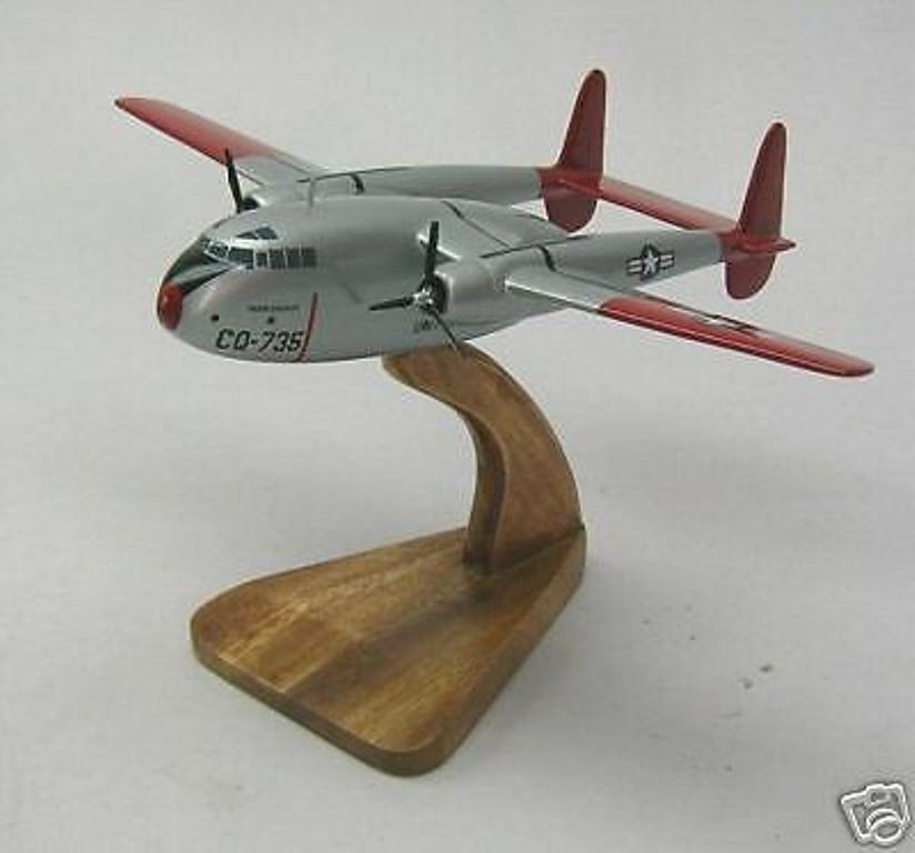 C-82 Packet Fairchild C82 Airplane Desktop Kiln Wood Model Regular 