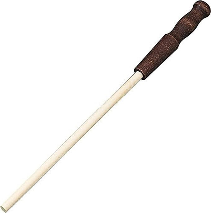 Arkansas Ceramic Knife Sharpening Stick Wood Handle 12\