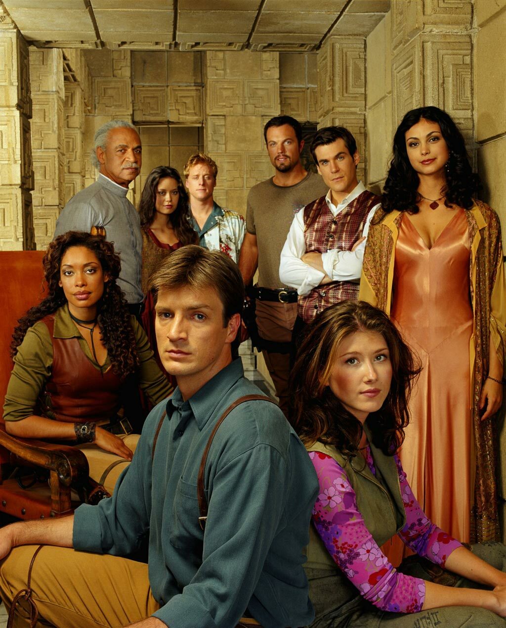 FIREFLY CAST 8x10 GLOSSY Photo FIREFLY CAST 8x10 GLOSSY Photo