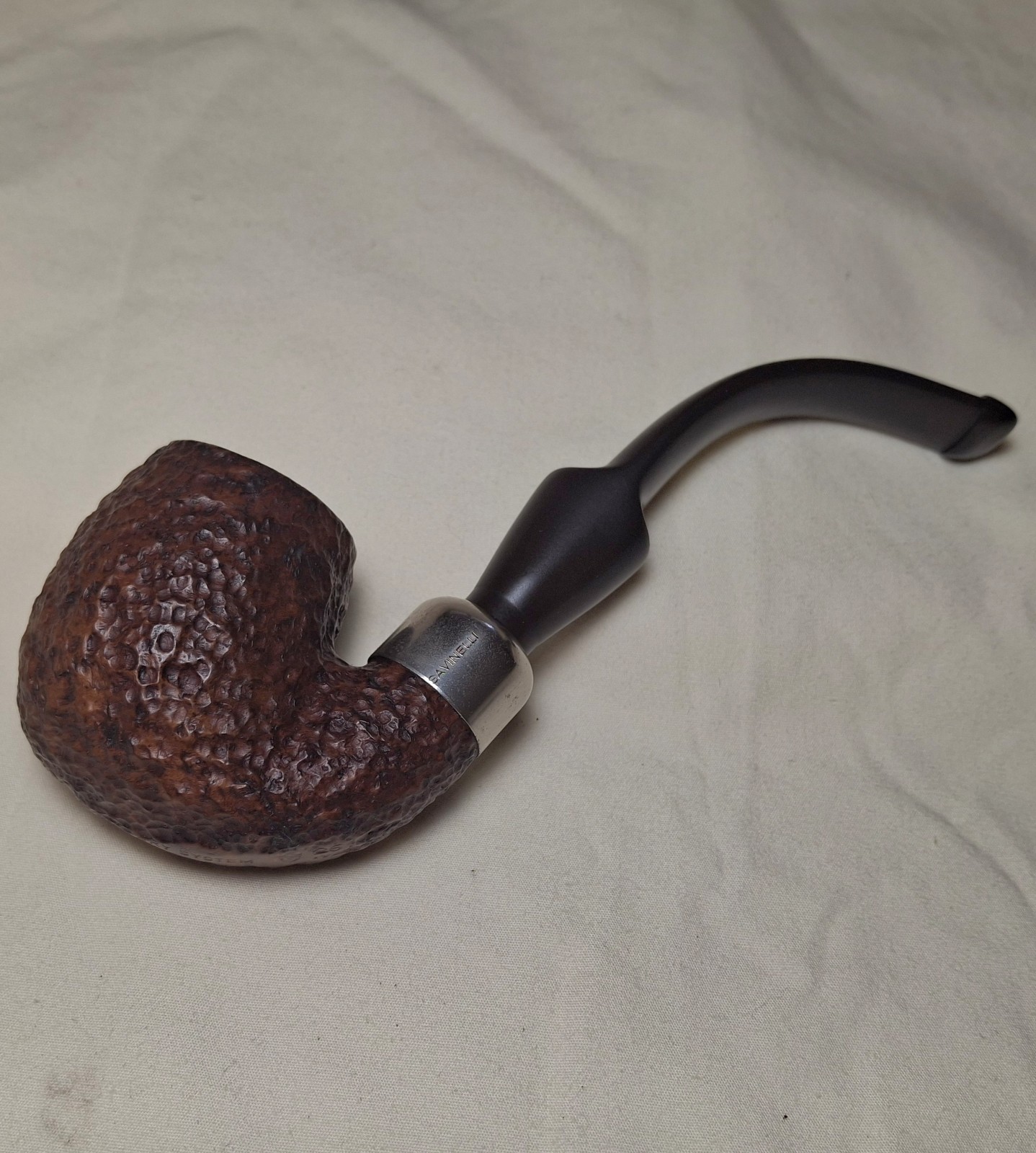 Savinelli Dry System Rusticated 2614 Billiard Estate Briar Savinelli Dry System Rusticated 2614 Billiard Estate Briar