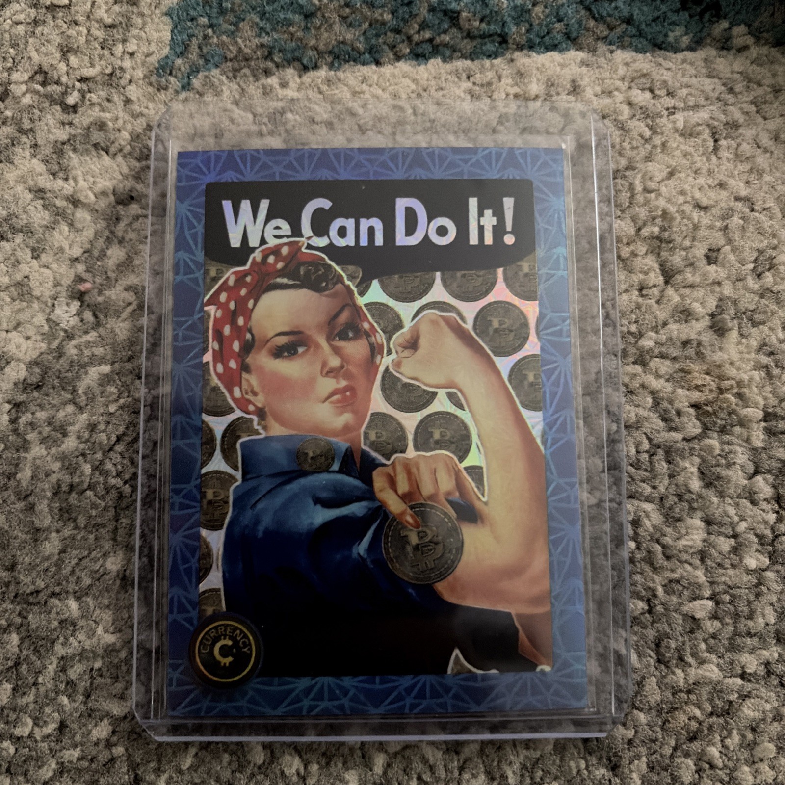 2023 Cardsmiths Currency S2 Sapphire #57 Rosie The Riveter 4/5 RARE
