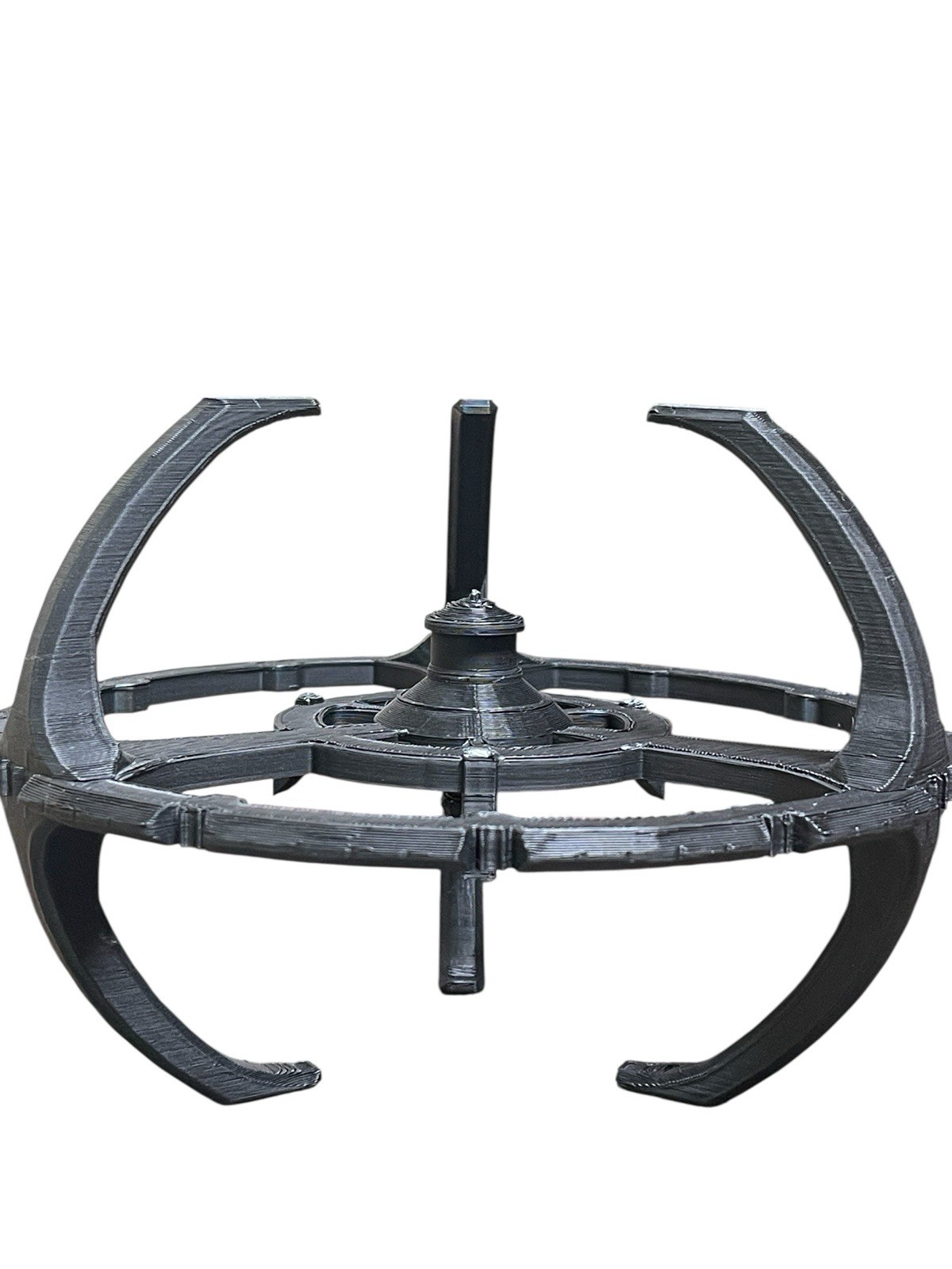 Star Trek - Deep Space Nine DS9 XL Station 9” - Fully  Assembled Black Plastic