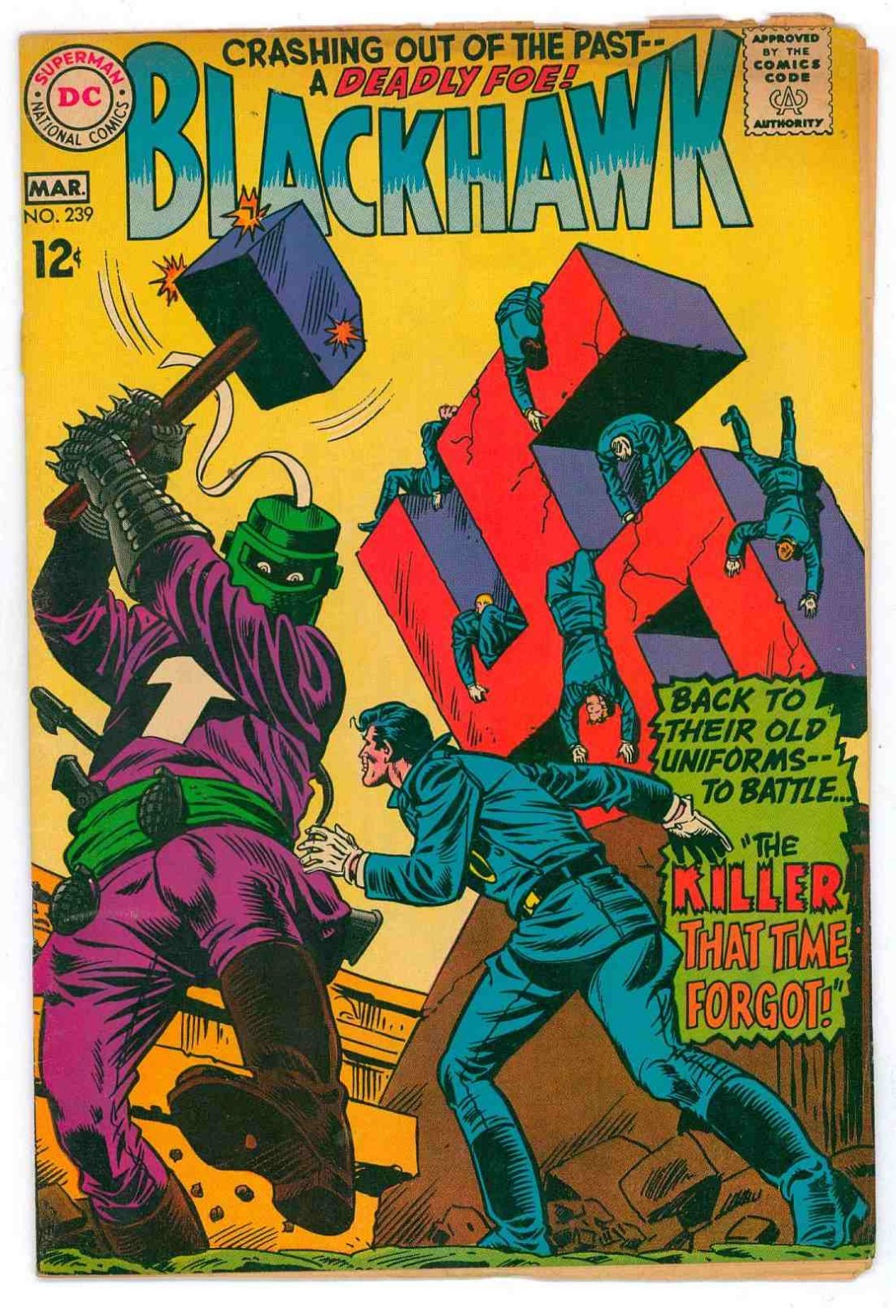 Blackhawk #239 VG 4.0 Comic DC Comics 1968 Blackhawk #239 VG 4.0 Comic DC Comics 1968