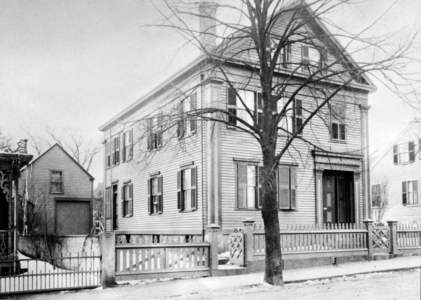 Lizzie Borden Home Famous Murder Suspect 1892 8x10 Photo Reprint Lizzie Borden Home Famous Murder Suspect 1892 8x10 Photo Reprint
