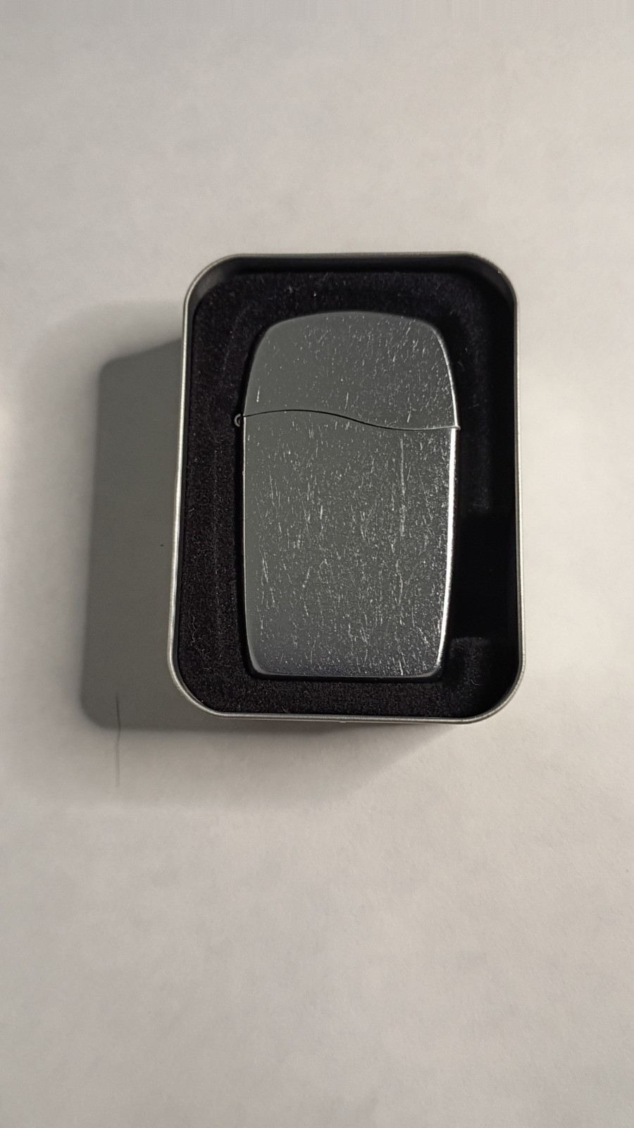 2007 Zippo Blu Butane Lighter Unfired In Original Packaging 2007 Zippo Blu Butane Lighter Unfired In Original Packaging