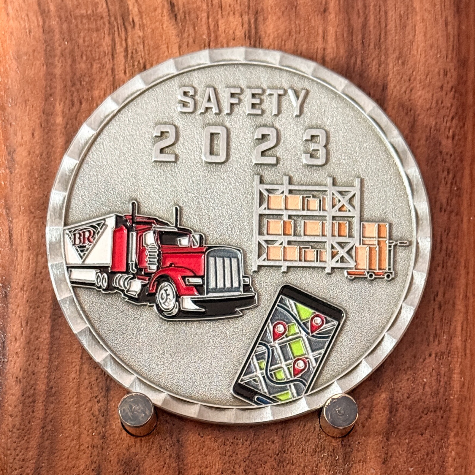 BR Williams Logistics 2023 Safety Challenge Coin  1#45