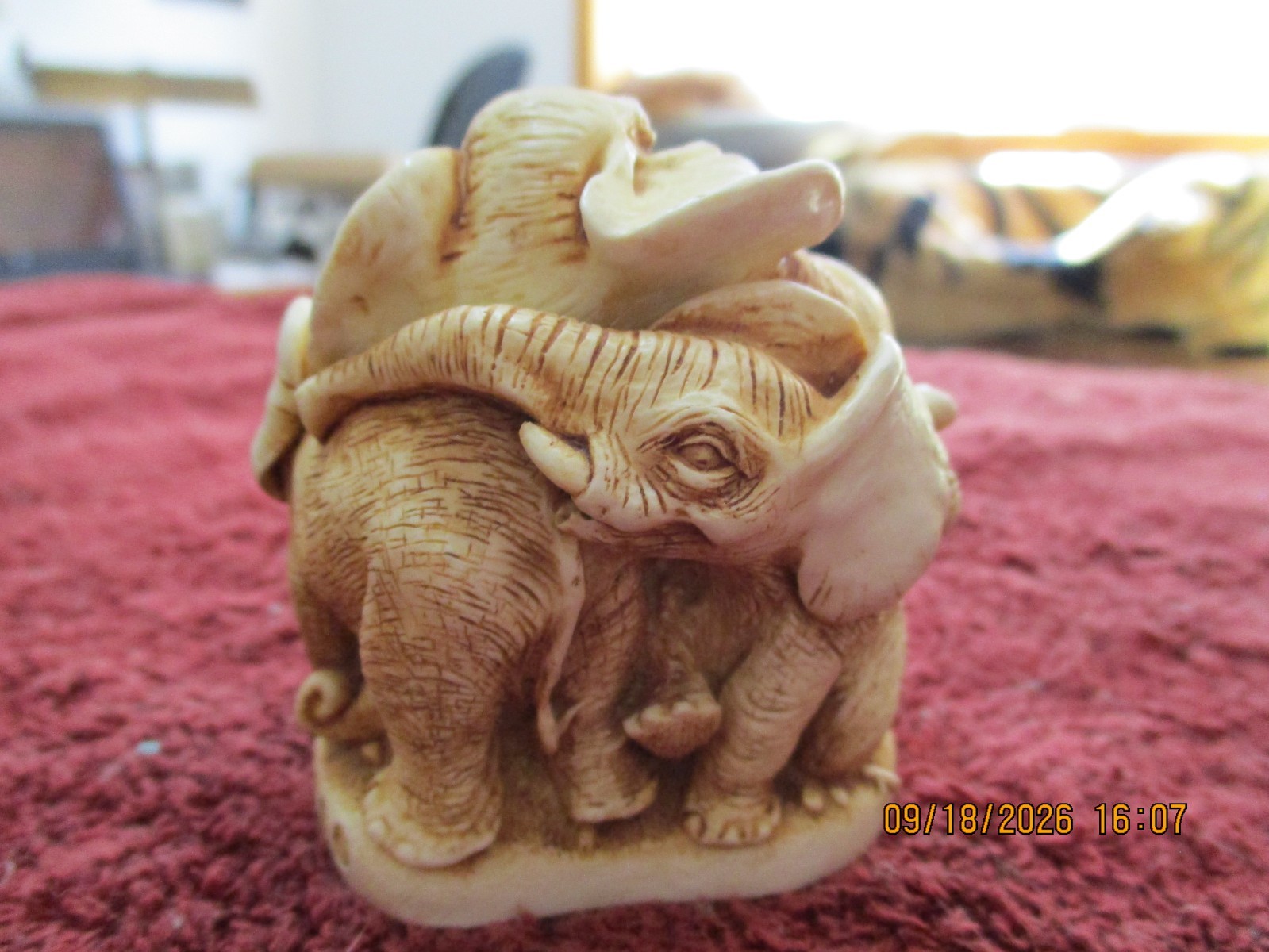 Harmony Kingdom Elephant Box - Trumpeter\'s Ball