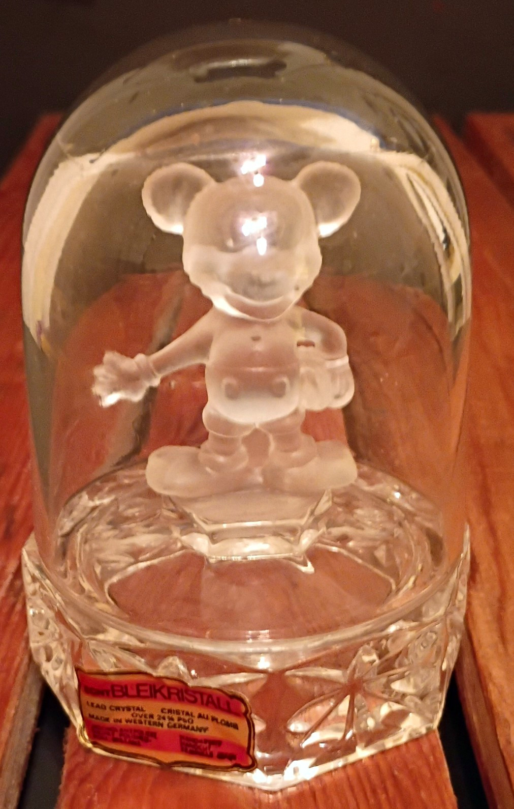 Disney Mickey Mouse (Echt Bleikristall) 3\