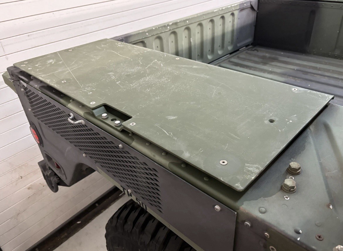 HMMWV AM General Rear Fender Top Plates RH+LH M1165 Humvee