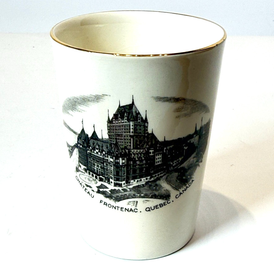CHATEAU FRONTENAC QUEBEC CANADA Souvenir ANTIQUE CHINA ROYAL WINTON CUP