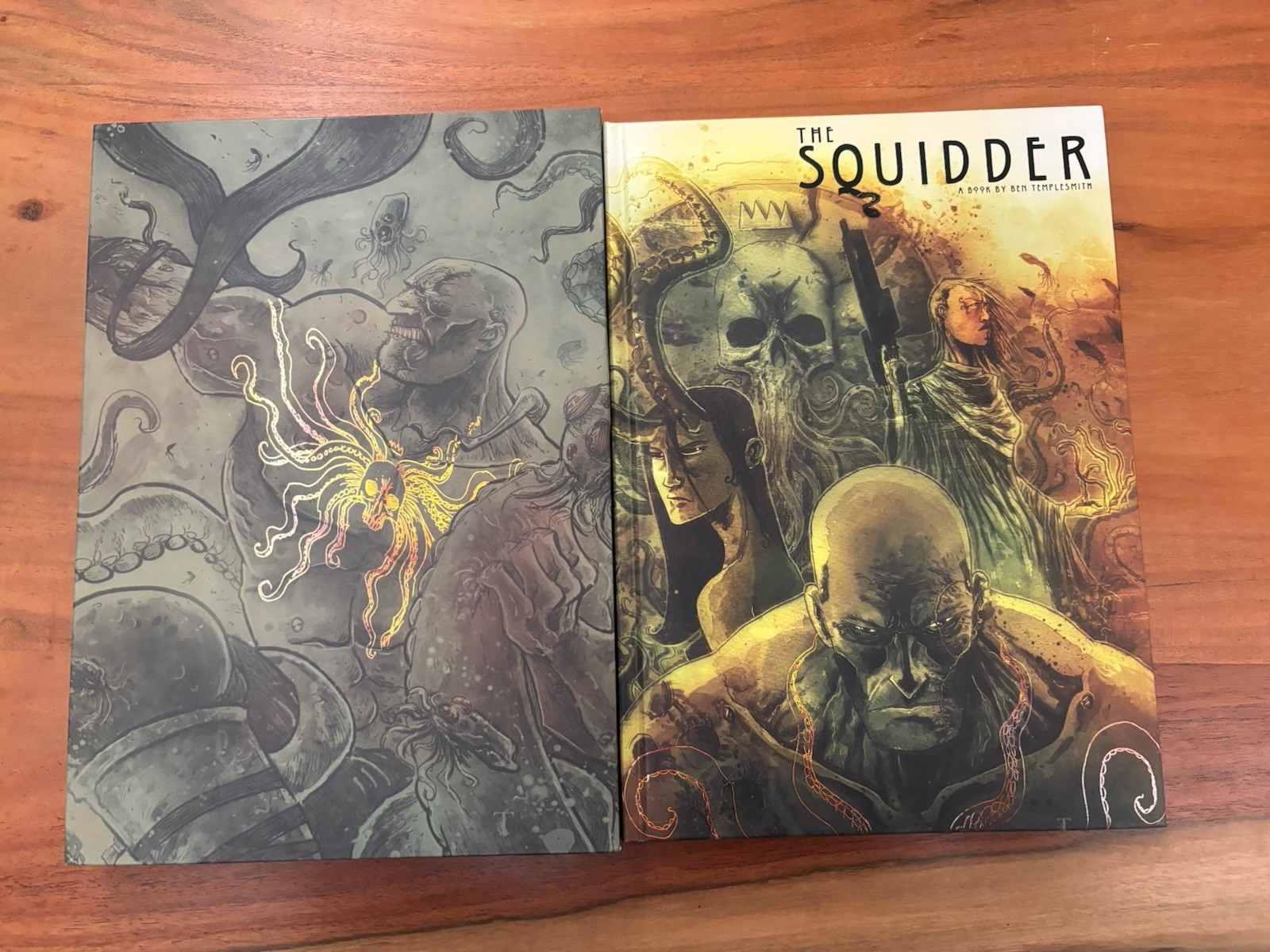 The Squidder Kraken Slipcased Edition HC SIGNED  BY BEN TEMPLESMITH #402 of 666