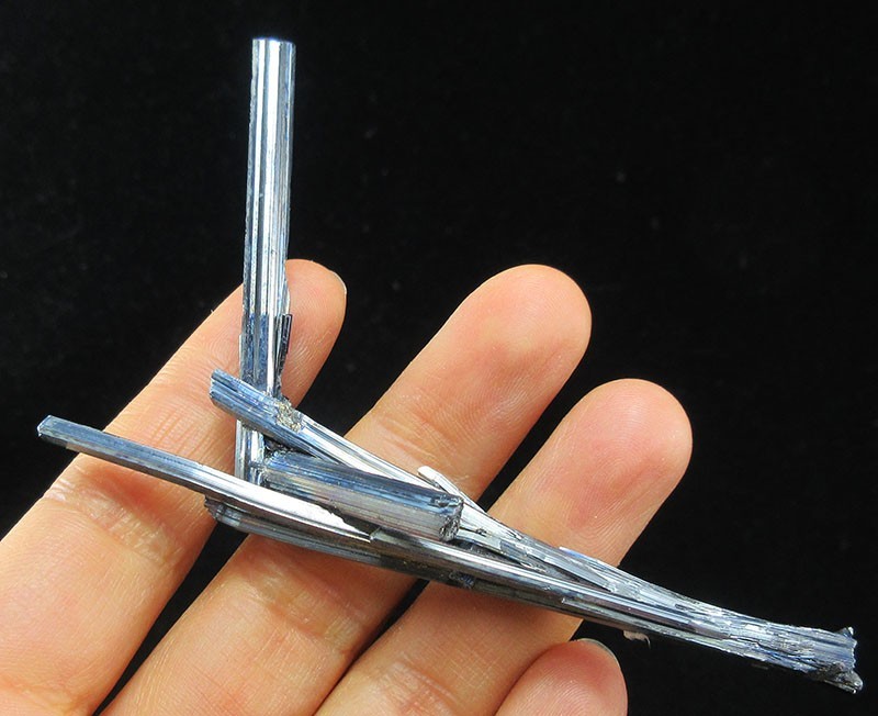 AAA Stibnite crystals minerals specimen,Lengshuijiang,China