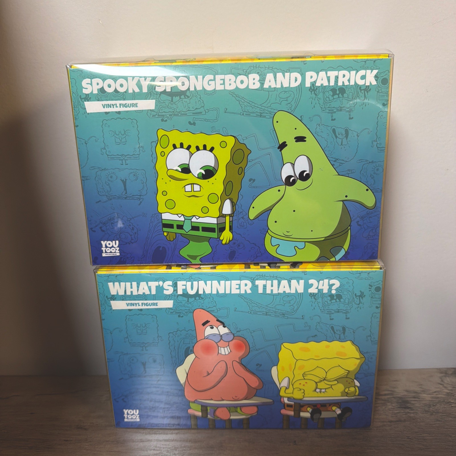 Youtooz SpongeBob Collection Lot Of 2 Vinyl Figure Boxes Brand New Sealed Nick Youtooz SpongeBob Collection Lot Of 2 Vinyl Figure Boxes Brand New Sealed Nick