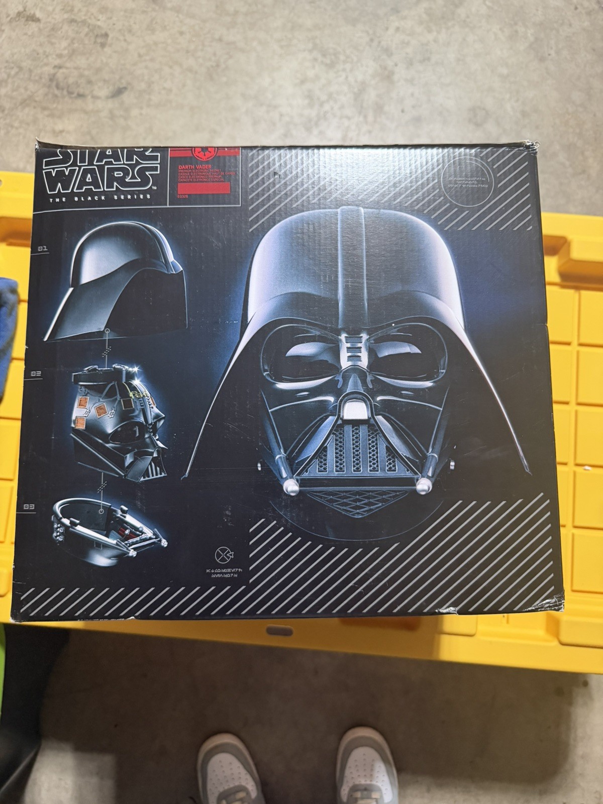 Hasbro Star Wars Black Series Darth Vader Electronic Helmet Sound Adjustable