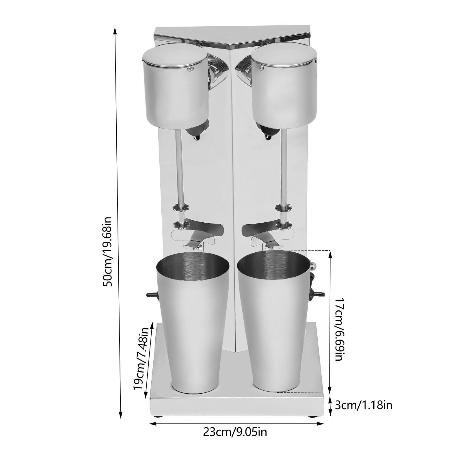 Commercial Milkshake Machine Drink Mixer Milk Shaker Maker Smoothie Blender 360W Commercial Milkshake Machine Drink Mixer Milk Shaker Maker Smoothie Blender 360W