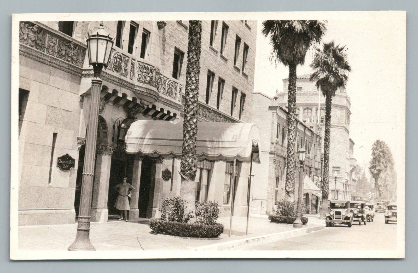 Chapman Park Hotel LOS ANGELES Demolished RPPC Antique California Photo 1930s Chapman Park Hotel LOS ANGELES Demolished RPPC Antique California Photo 1930s