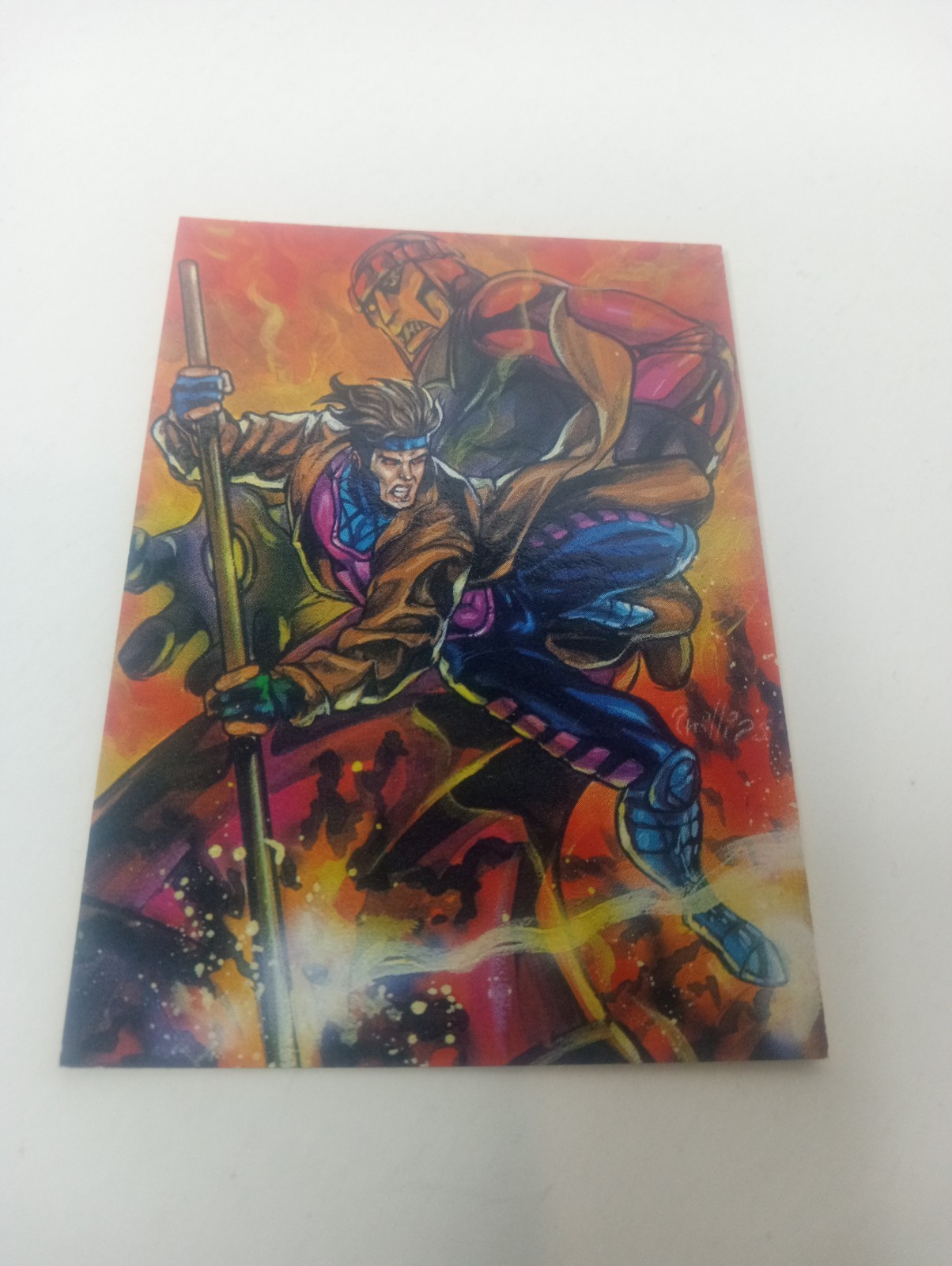 Rare Error Misprint Card 1993 Marvel Masterpieces Gambit
