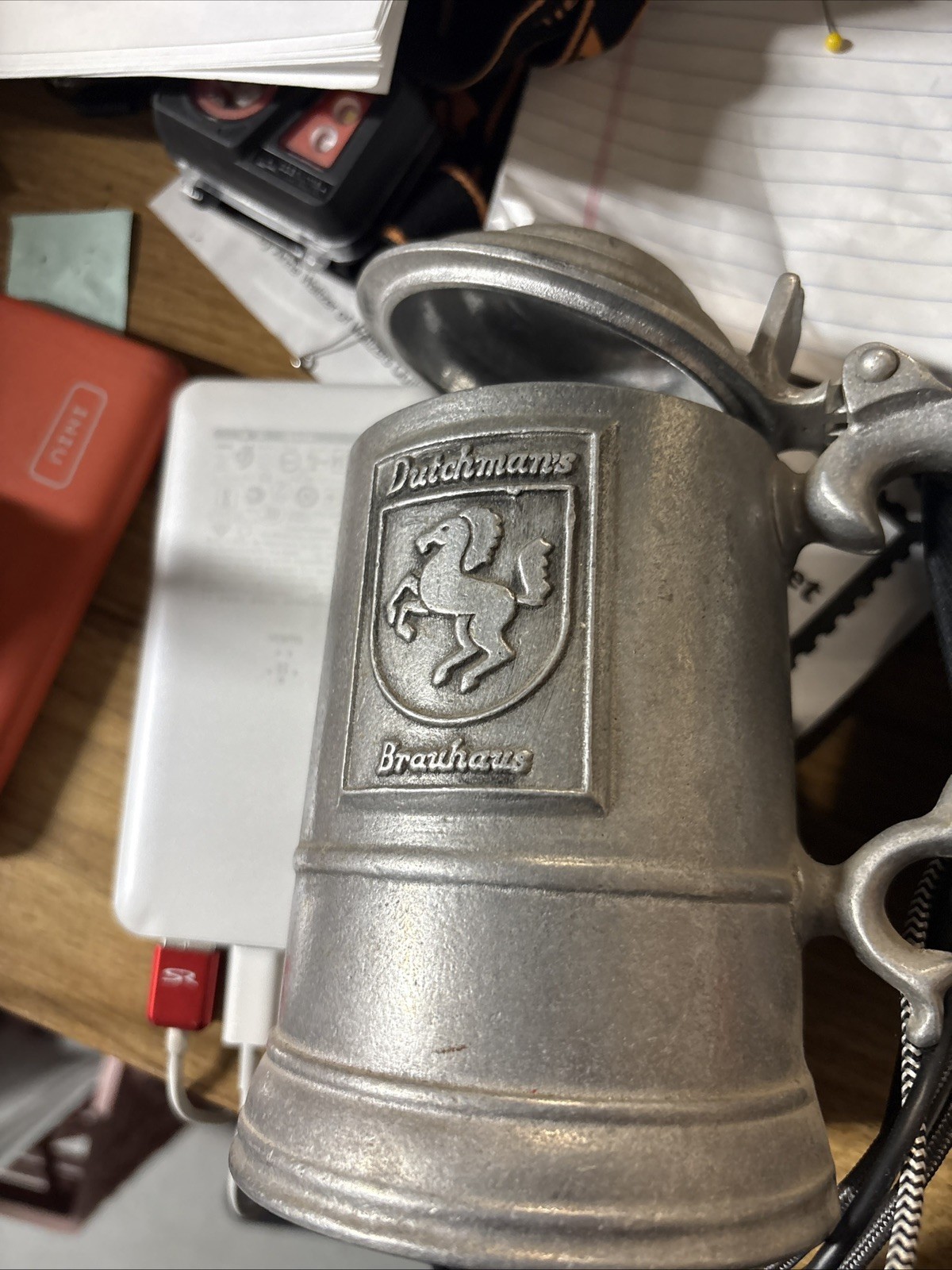 Dutchman’s brauhaue pewter Stein