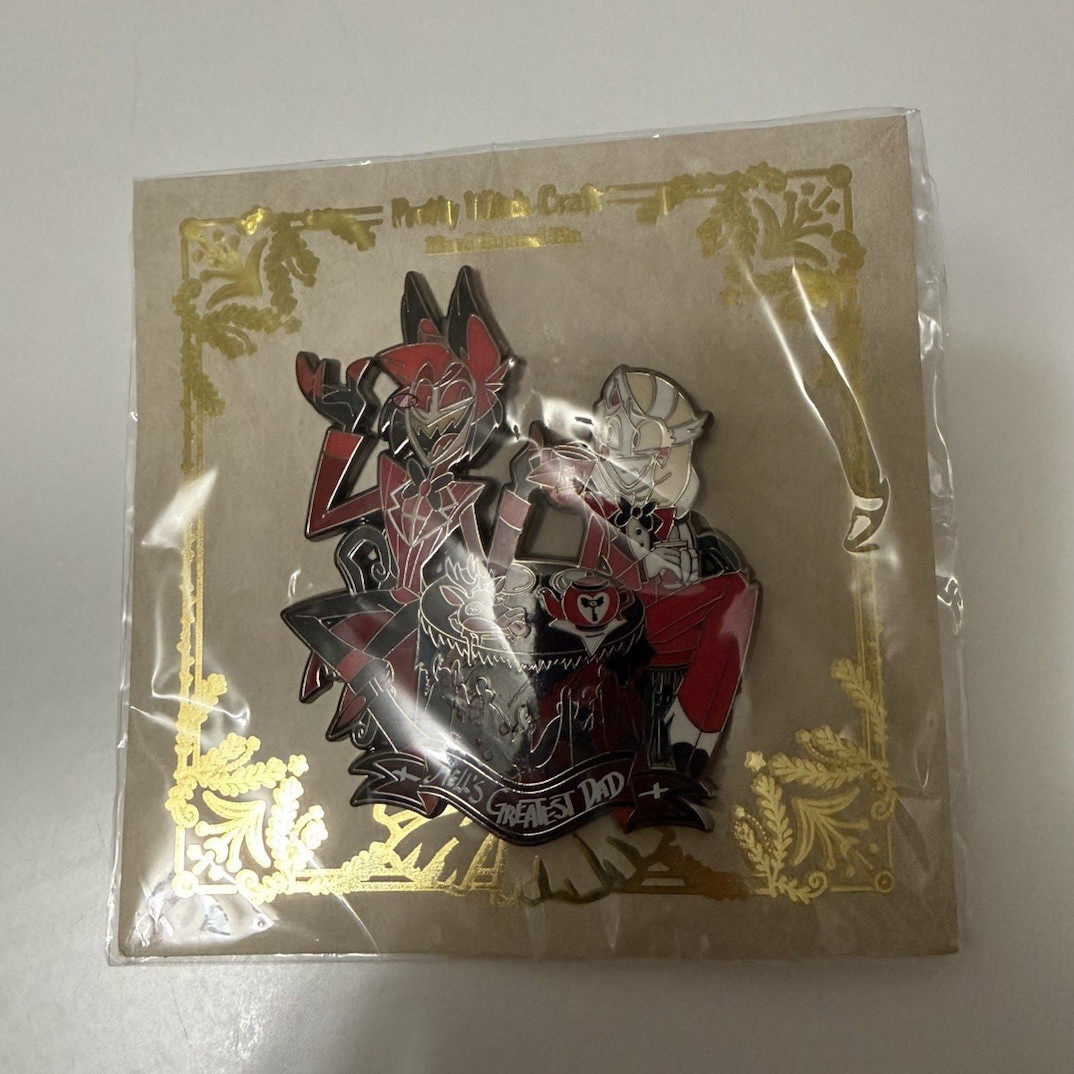 Hazbin Hotel Charlie and Alastor Pin