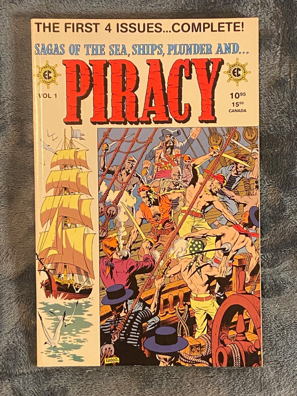 EC PIRACY ANNUAL #1 (issues 1-4 Wally Wood*Williamson* Crandall*Krigstein*Ingels