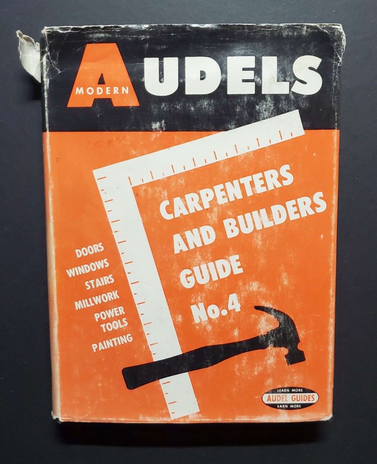Vintage Audels Modern Carpenters and Builders Guide No. 4 (1962)