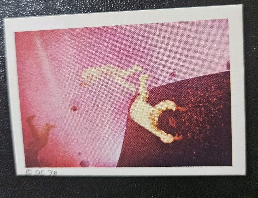 1979 SUPERMAN 78 DC Comics Fher Spain CARD #51 Extremely Rare 