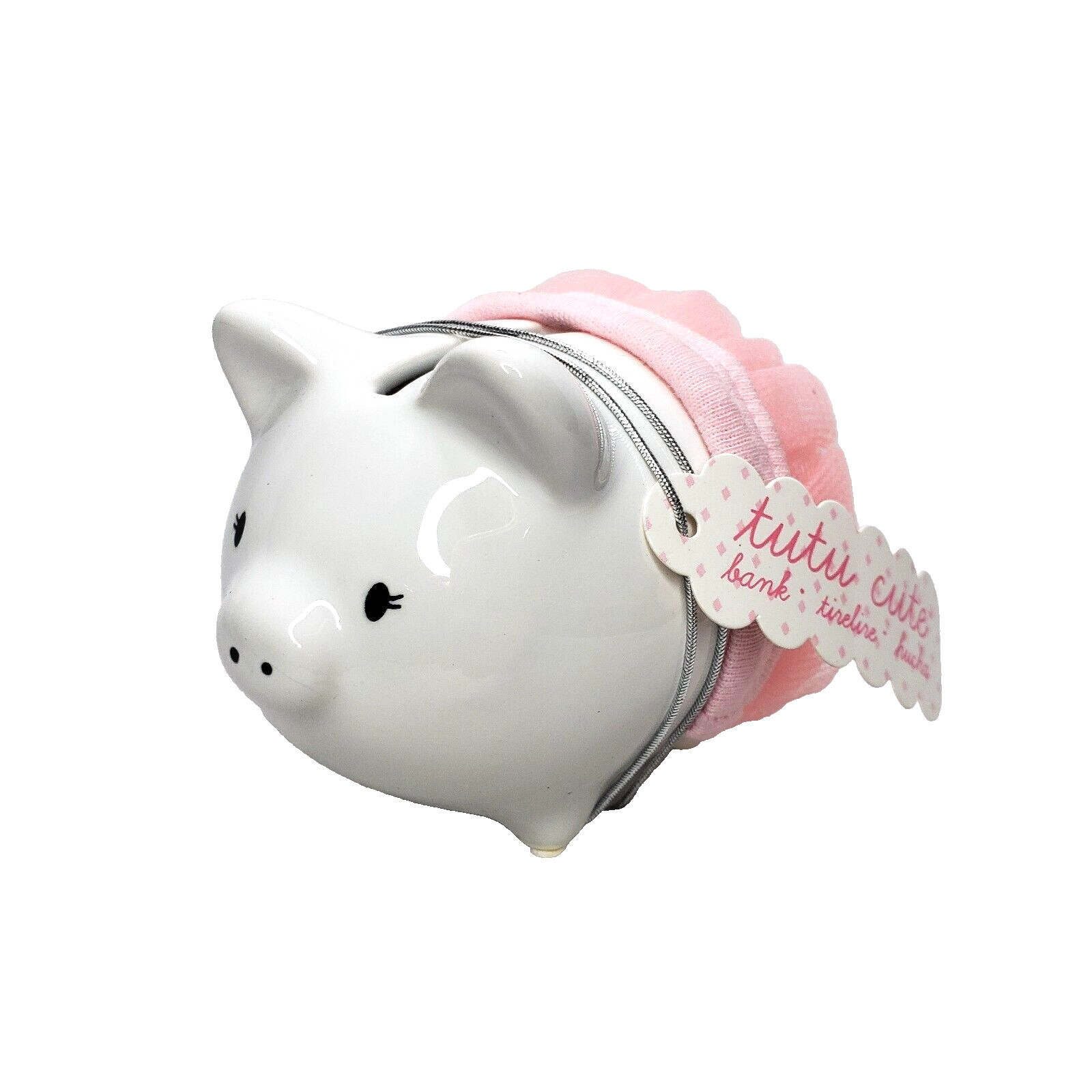 TUTU CUTE Piggy Bank Pig Baby Shower Favors Party Favors Gift NEW Kate Aspen