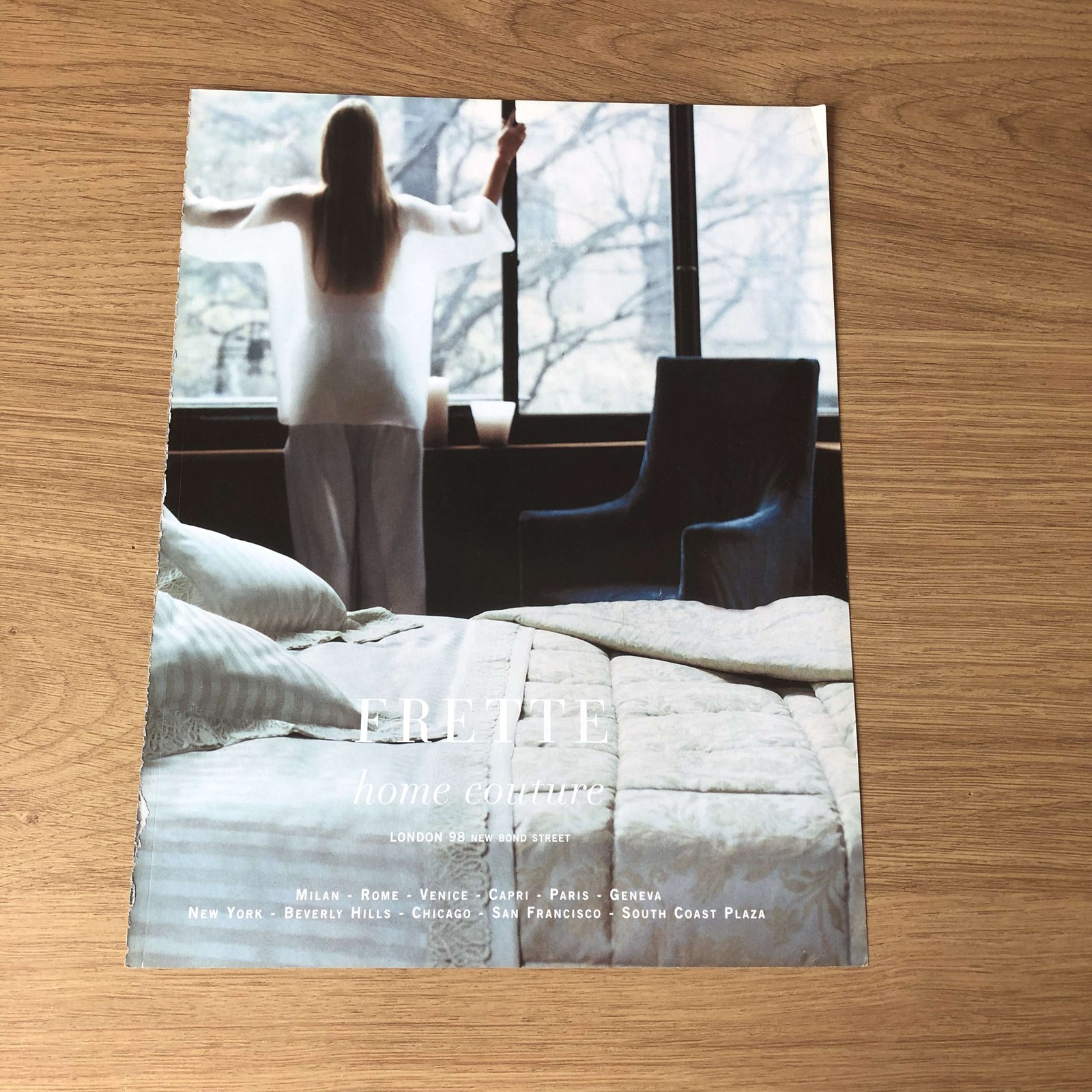 FASH08 MAGAZINE ADVERT 12X9 FRETTE: HOME COUTURE