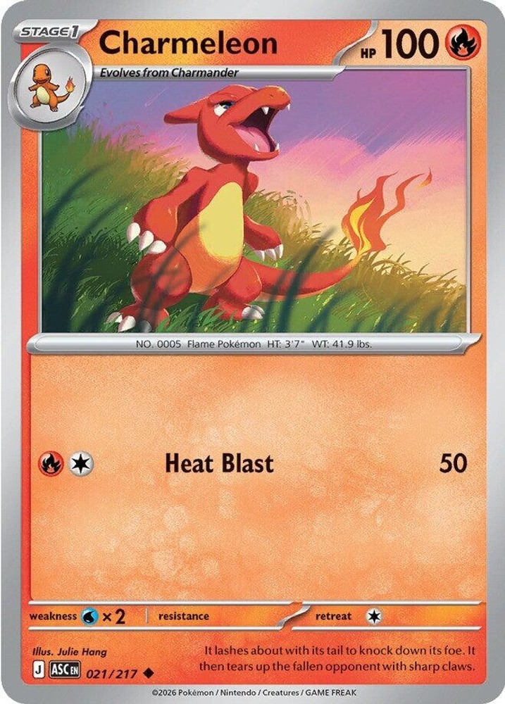 Charmeleon ASC 021/217 U NM