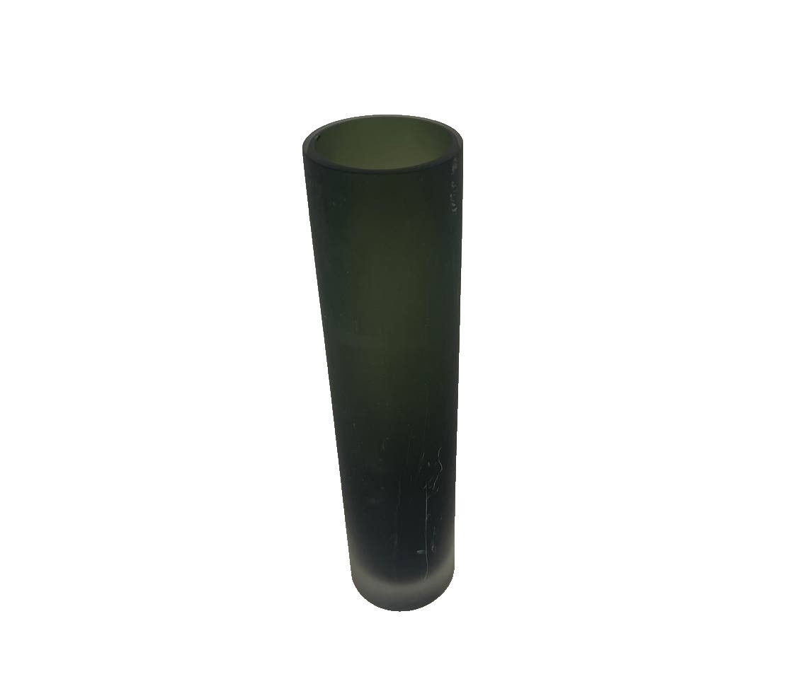 Japanese Ikebana Tall Black/Grey/Green Cylinder Vase 17 inch Japanese Ikebana Tall Black/Grey/Green Cylinder Vase 17 inch