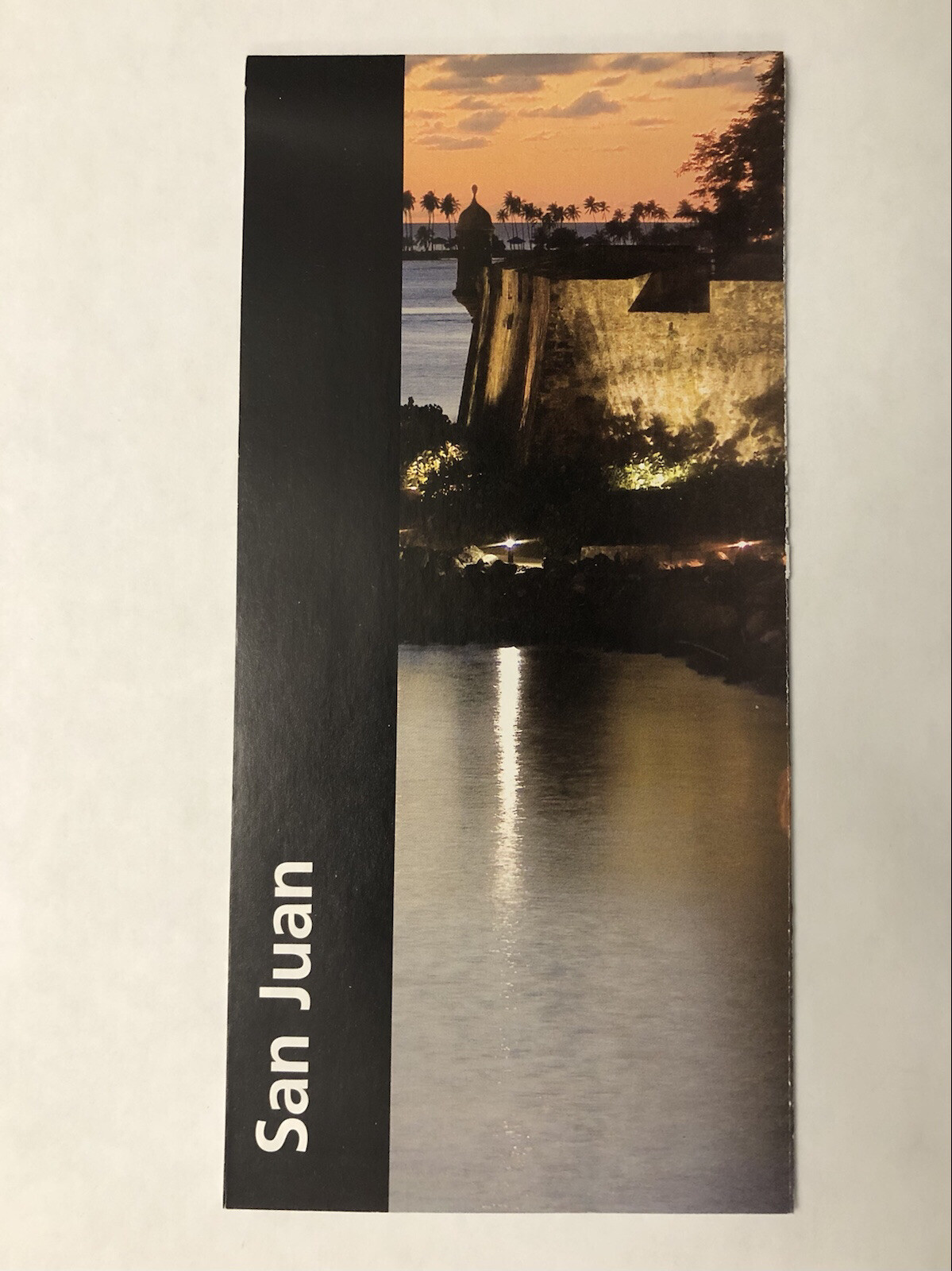 2026 San Juan National Historic Site Park Unigrid Brochure Map Puerto Rico