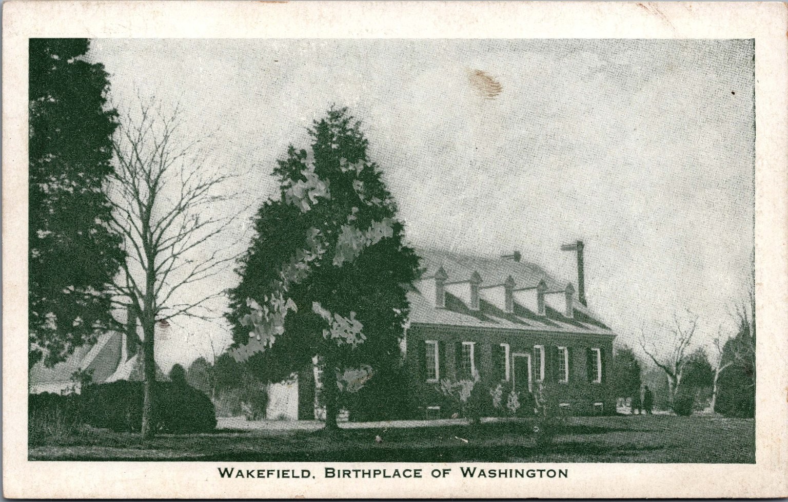 Wakefield Birthplace of Washington Virginia RPPC Postcard c1910s Eagle Quality Wakefield Birthplace of Washington Virginia RPPC Postcard c1910s Eagle Quality