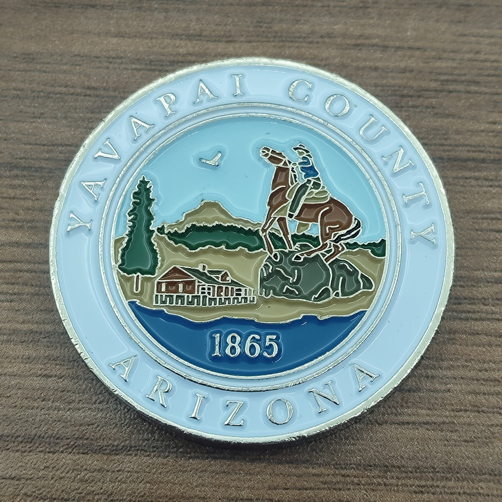 Yavapai County Arizona 1912-2012 Statehood Centennial Challenge Coin