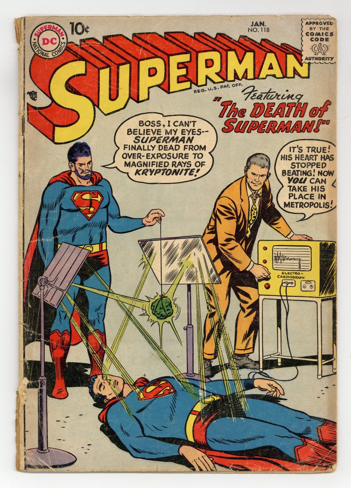 Superman #118 GD- 1.8 1958