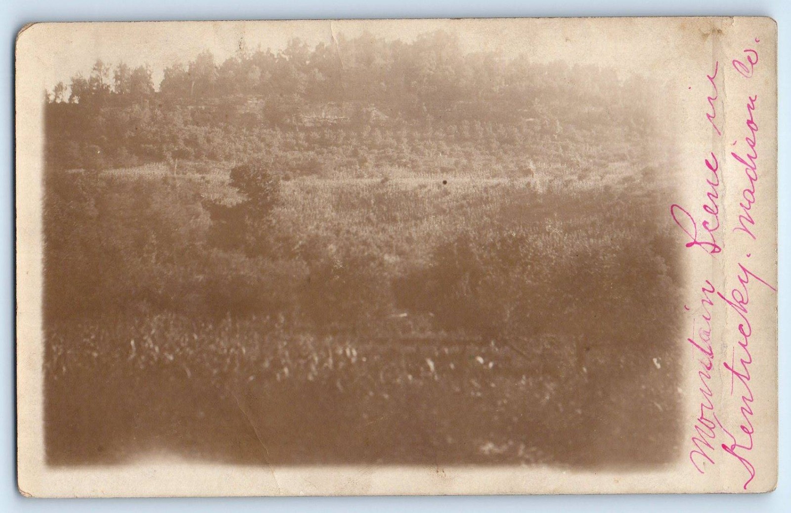 c1910\'s Mountain Scene In Kentucky Madison County RPPC Photo Antique Postcard