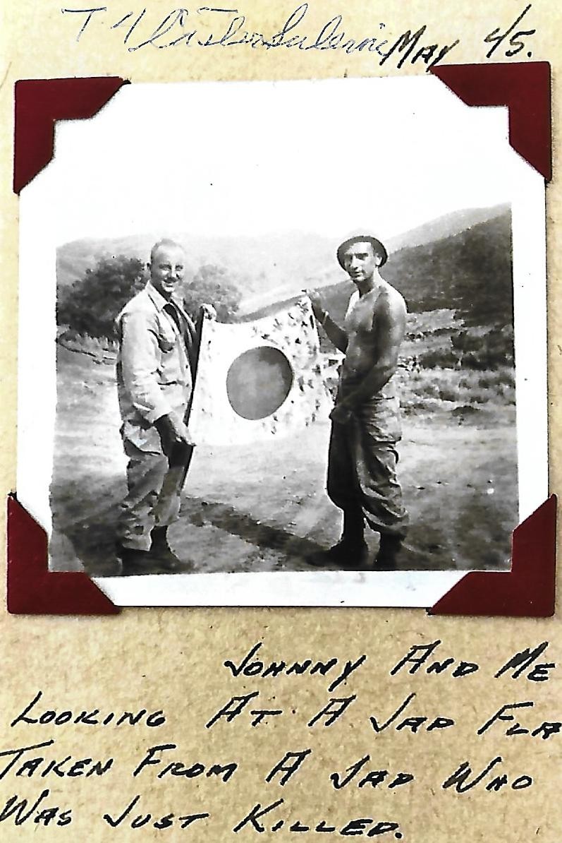 Caster Salemi signed-auto 4x6 photo WW II New Guinea Pacific Theater Rare LOOK