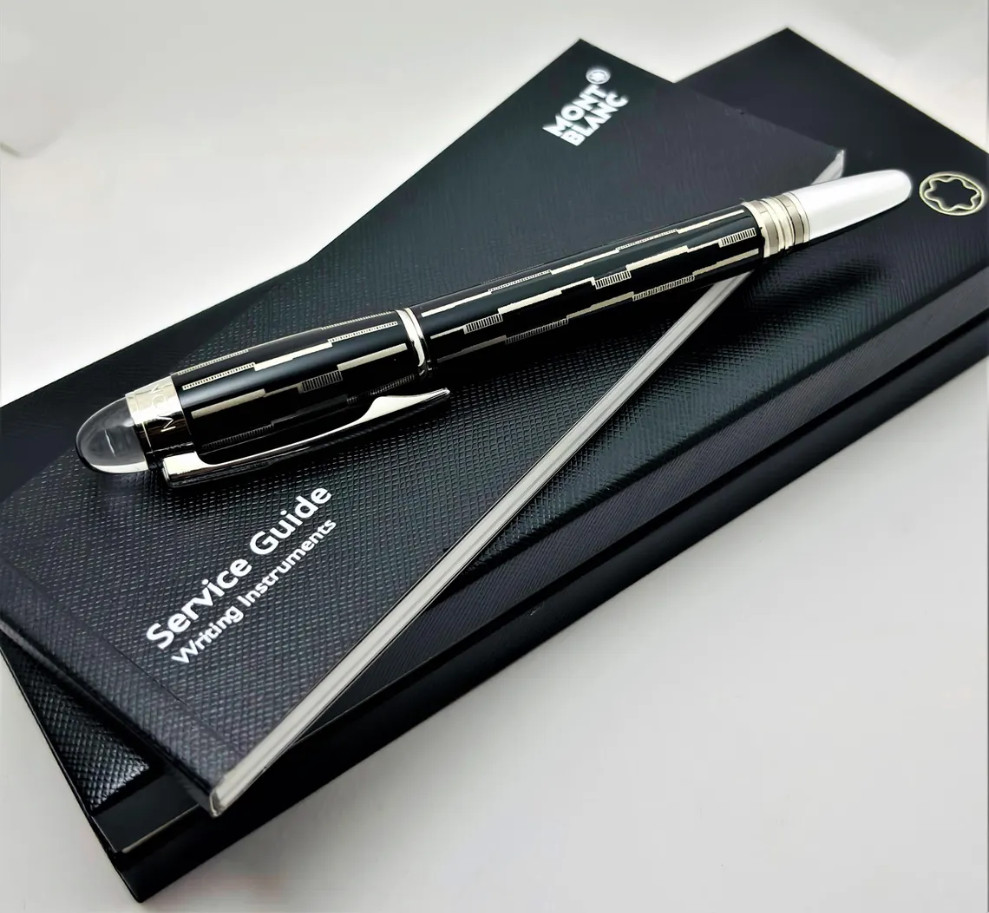 Montblanc Starwalker Mystery Platinum Rollerball Pen 163 New In Box NIB 2026
