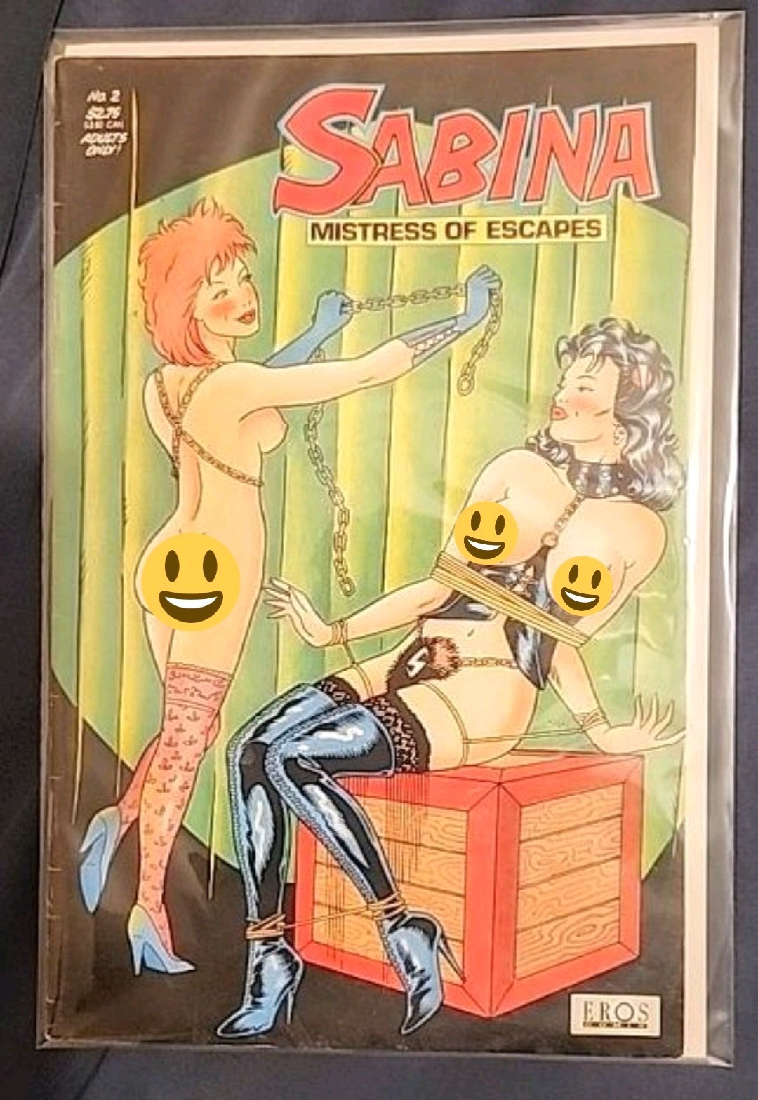 Sabina Mistress of Escapes # 2 Vintage EROS Comix 1994