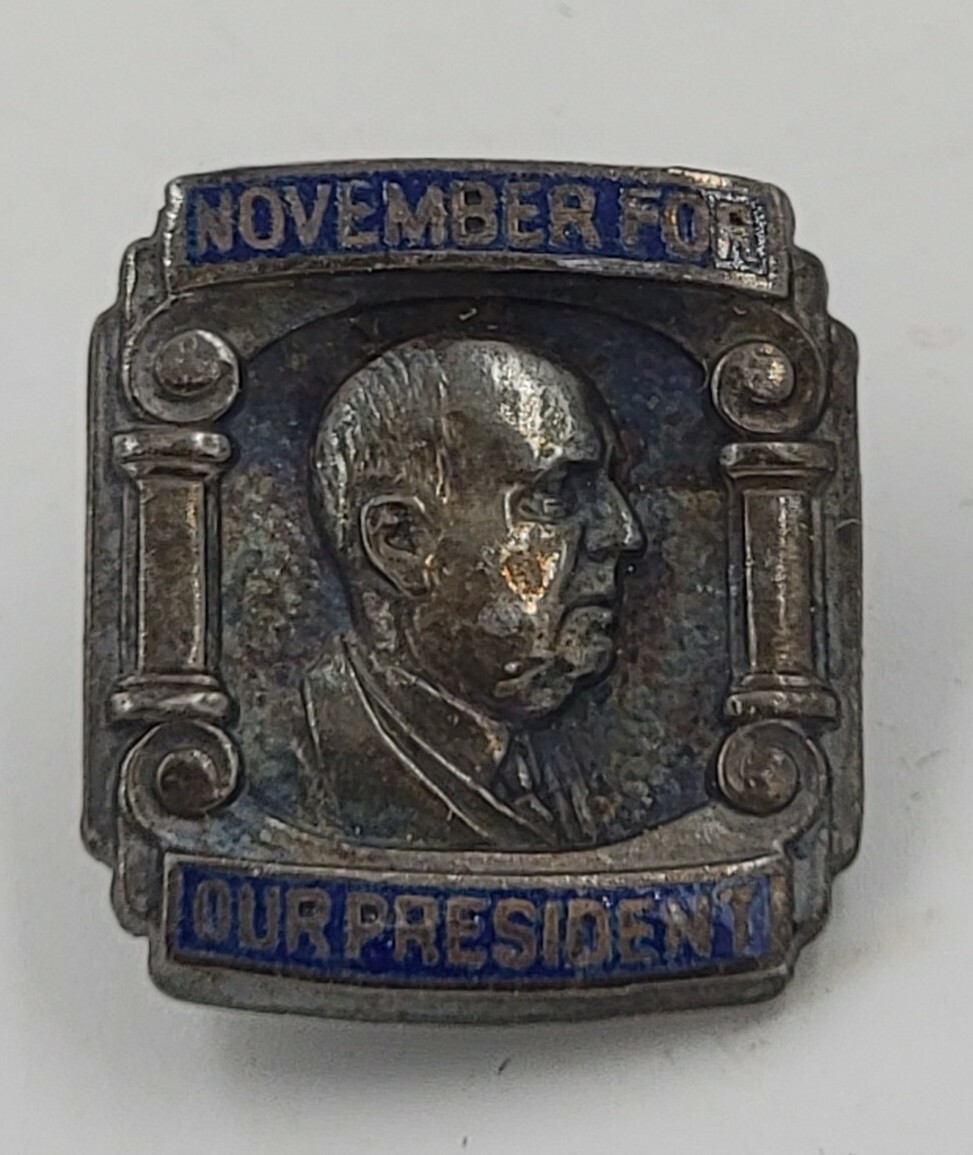 Vintage Mckinley Presidential Sterling Silver Pin \