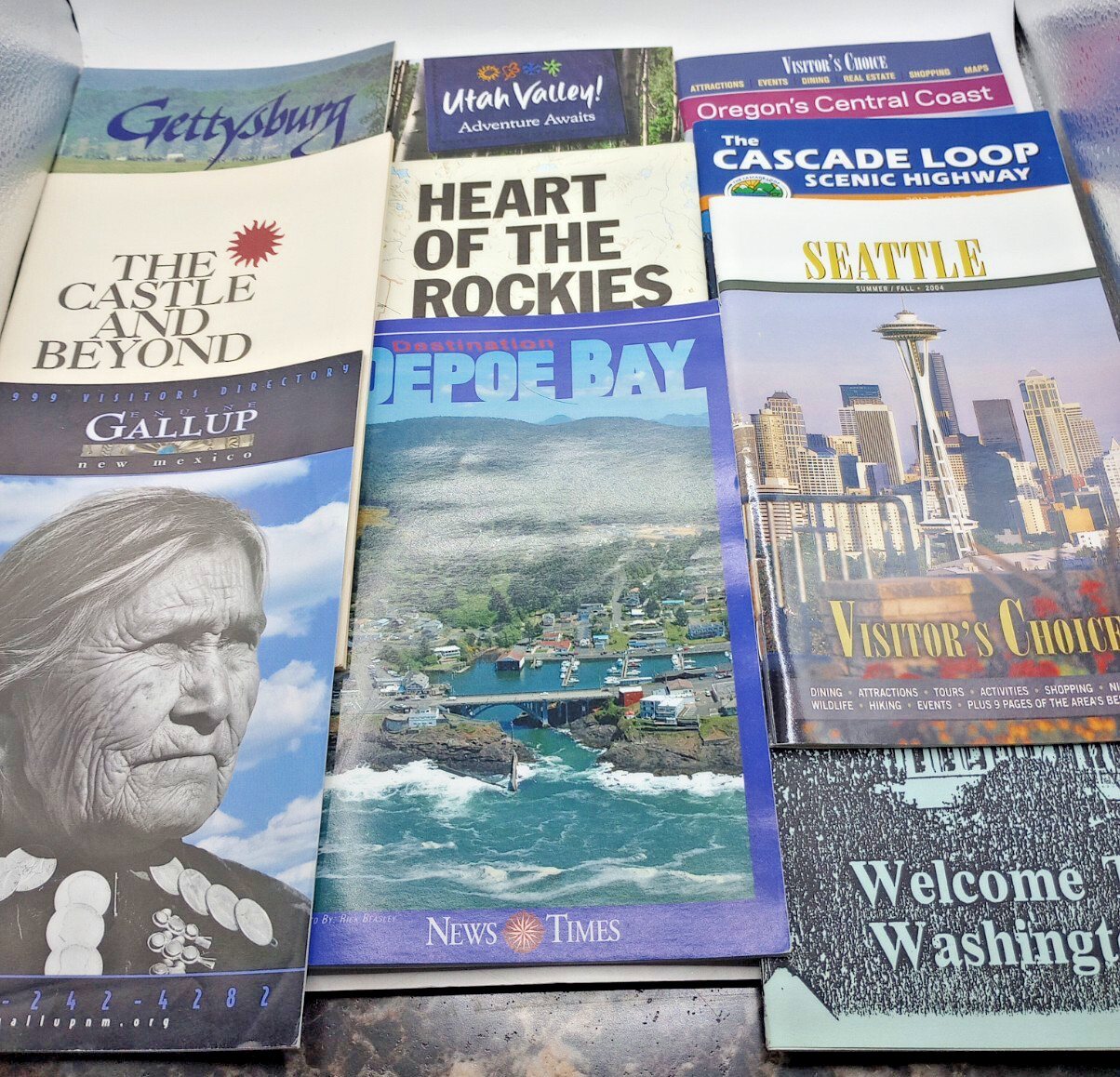Vintage Scenic Vacation Guidebooks from USA Ephemera Collectibles