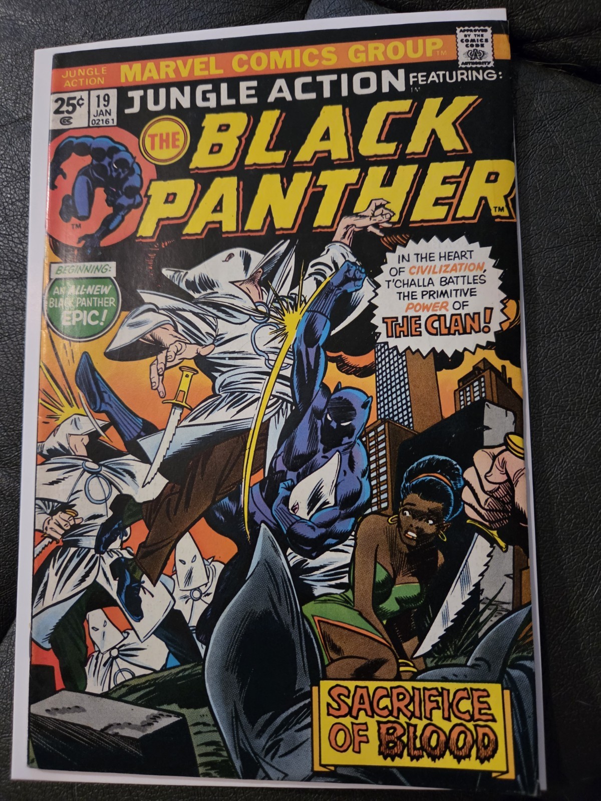 Jungle Action Black Panther #19 January 1975 
