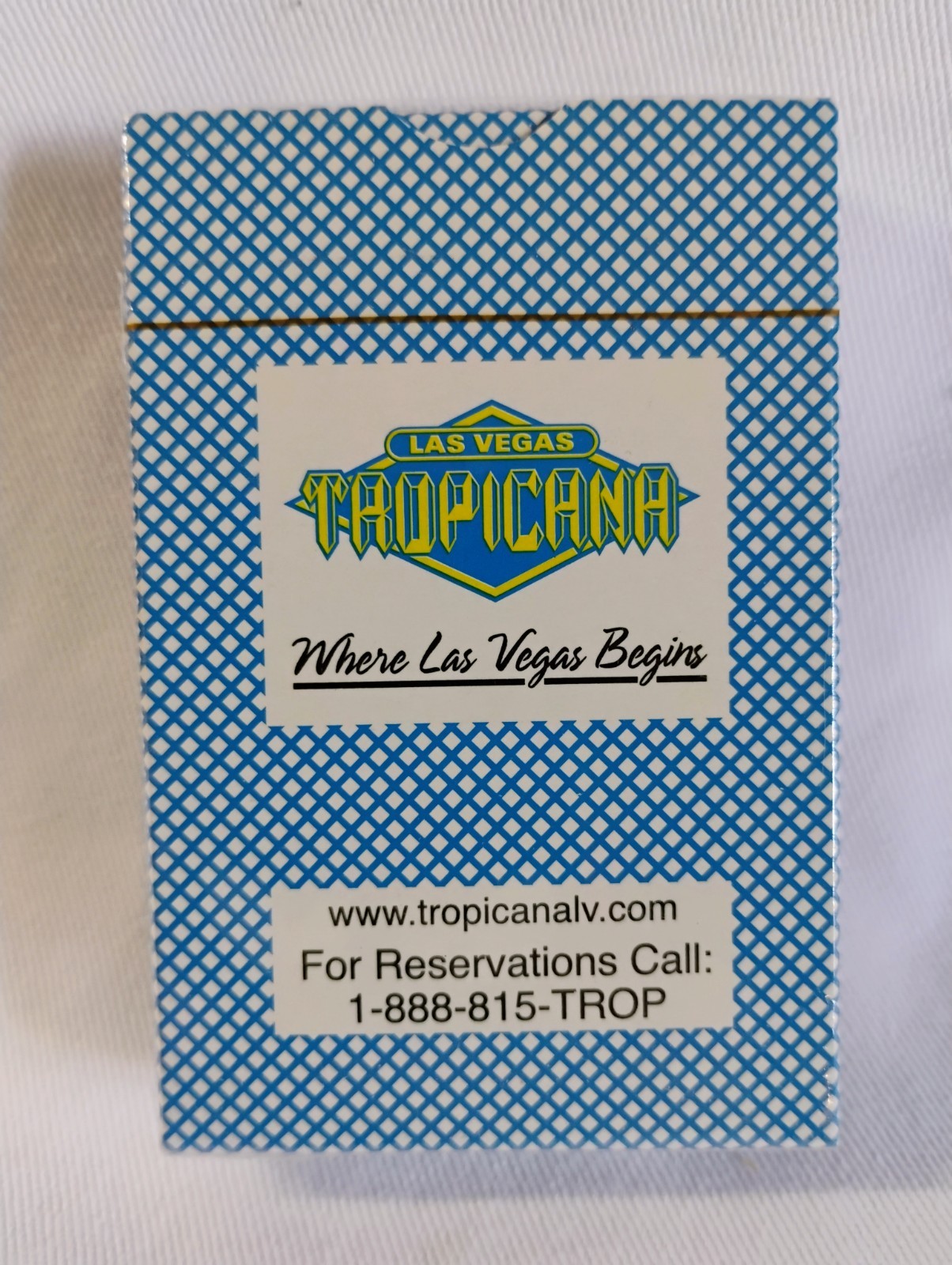 Vintage Memorabilia - Las Vegas Tropicana Hotel Playing Cards - Sealed