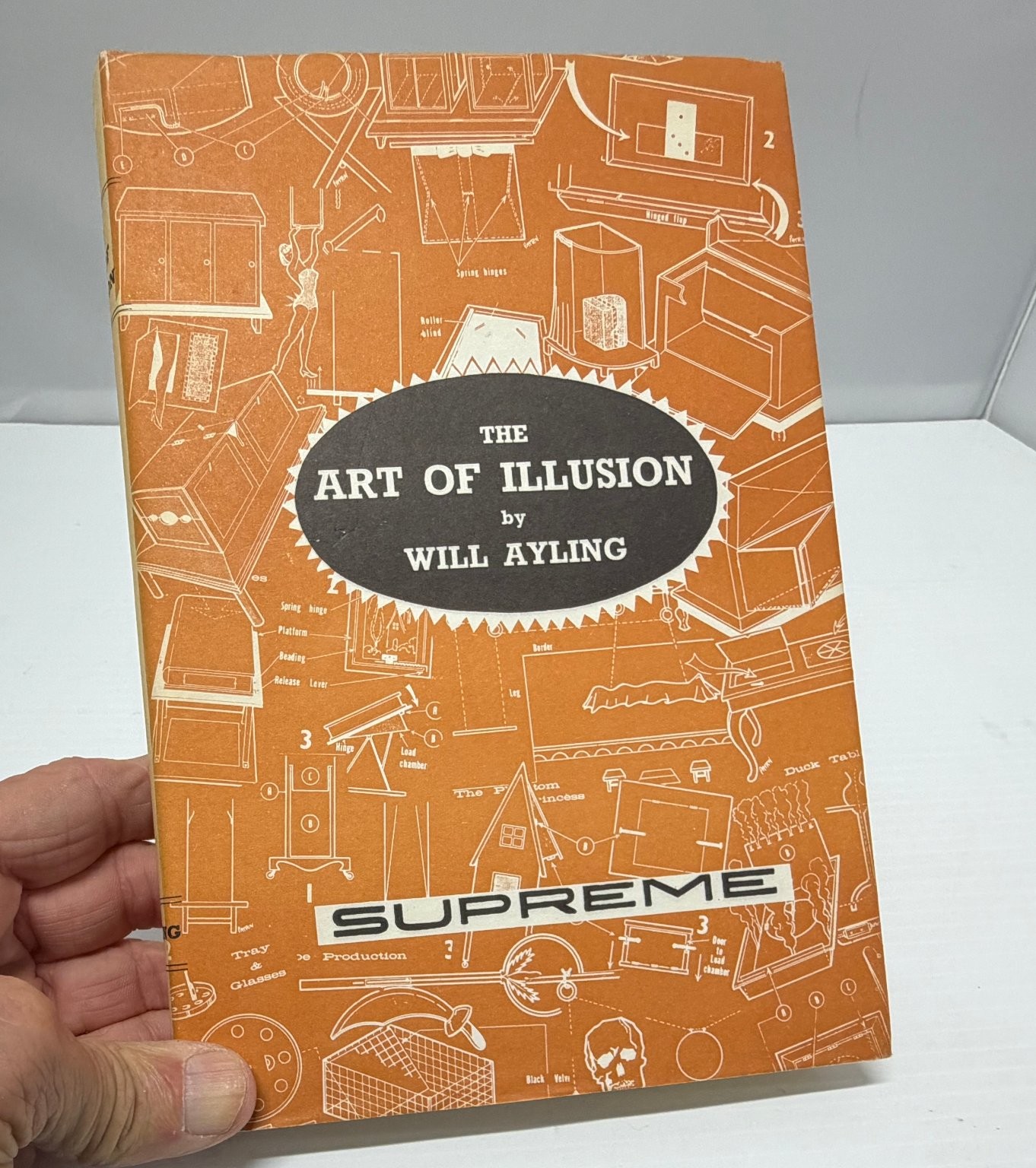 Vintage Supreme Magic Book The Art of Illusion Will Ayling Stage Magic